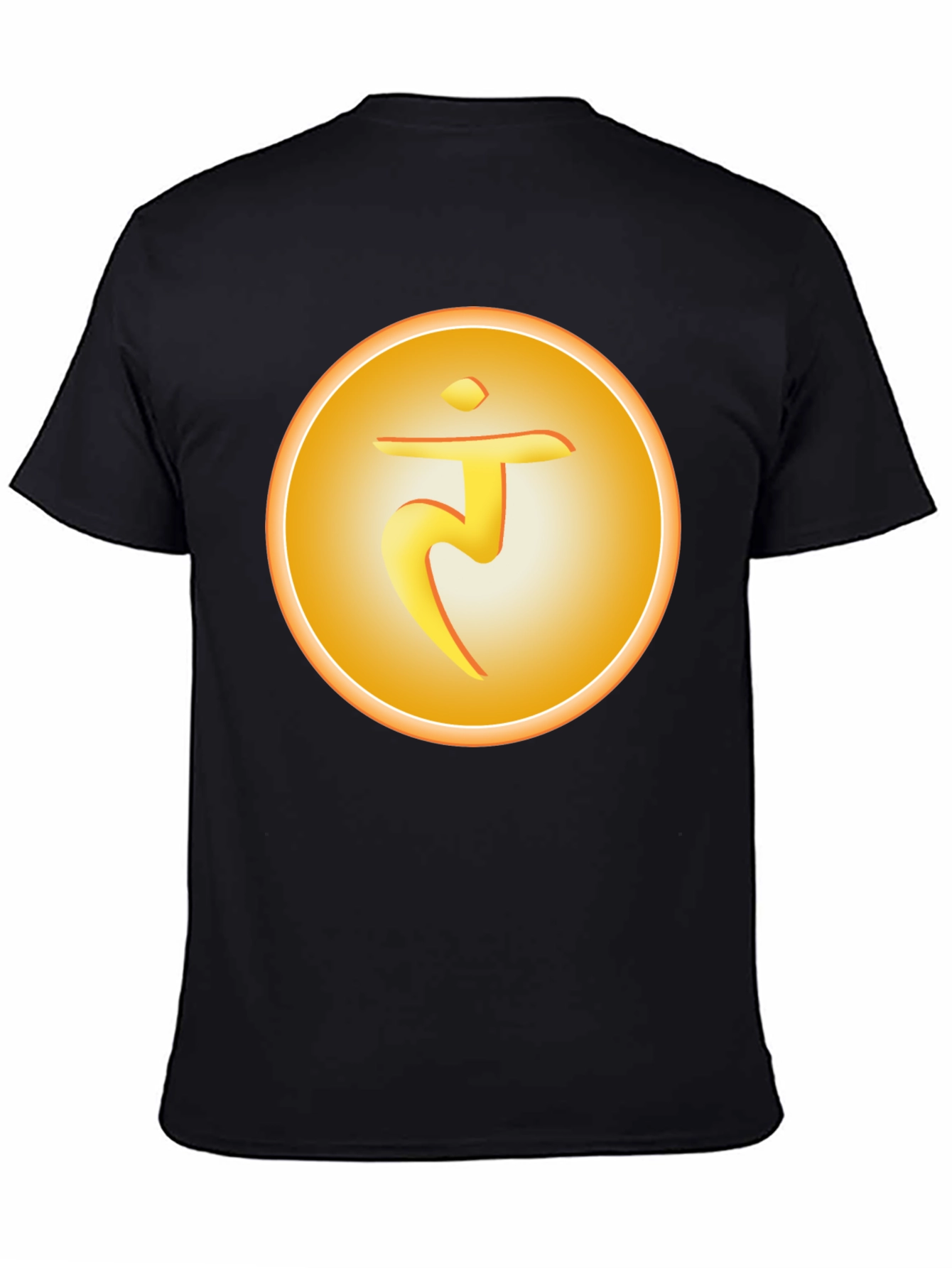 Solar Plexus Chakra Symbol T-Shirt - Spiritual Design