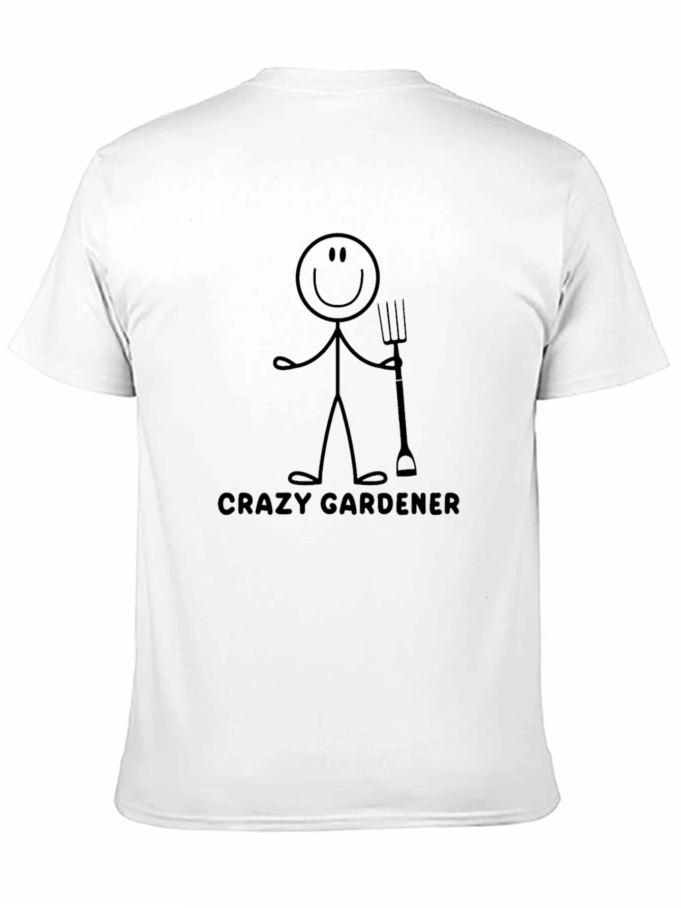 Crazy Gardener Graphic T-Shirt