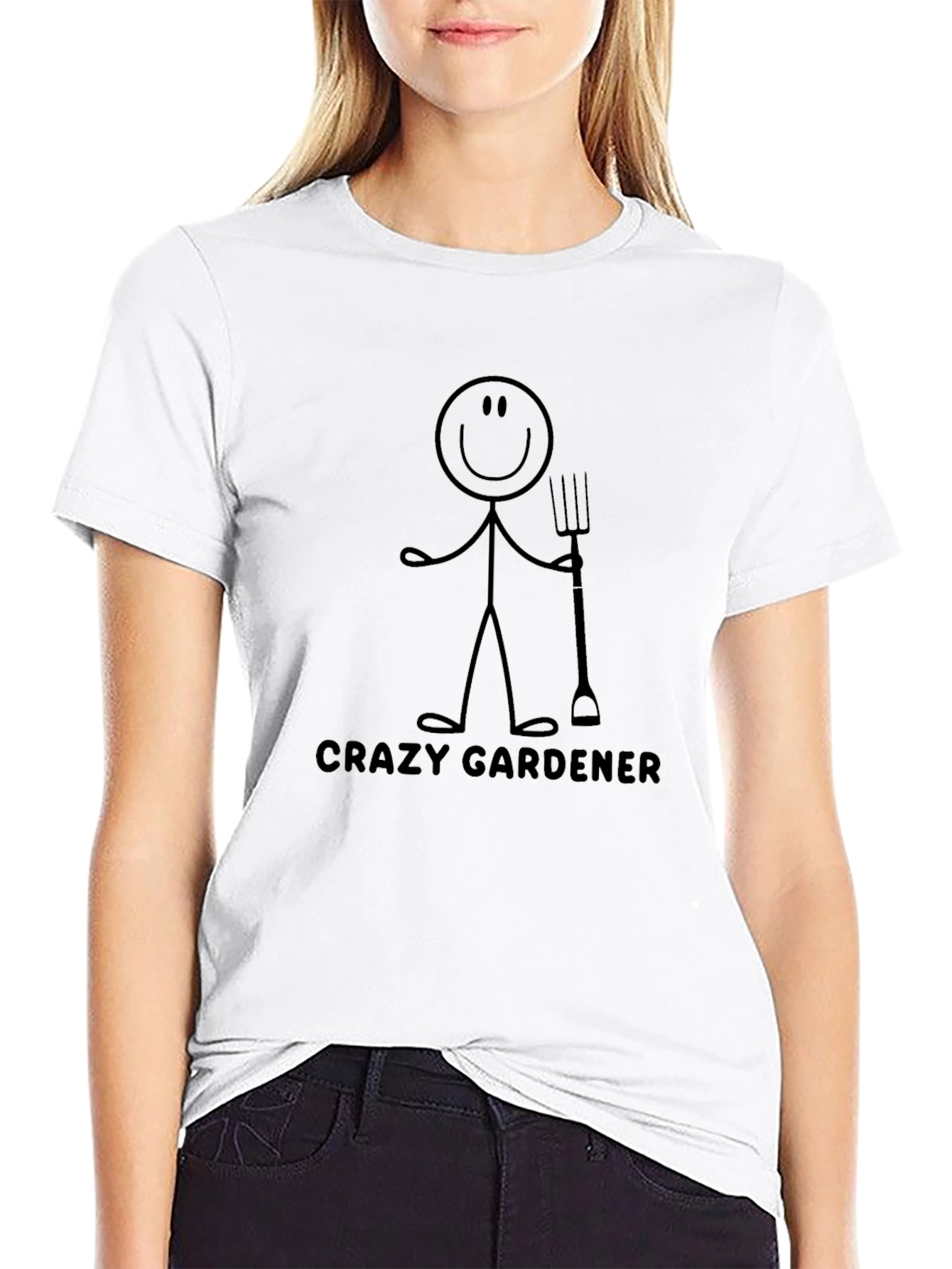 Crazy Gardener Graphic T-Shirt