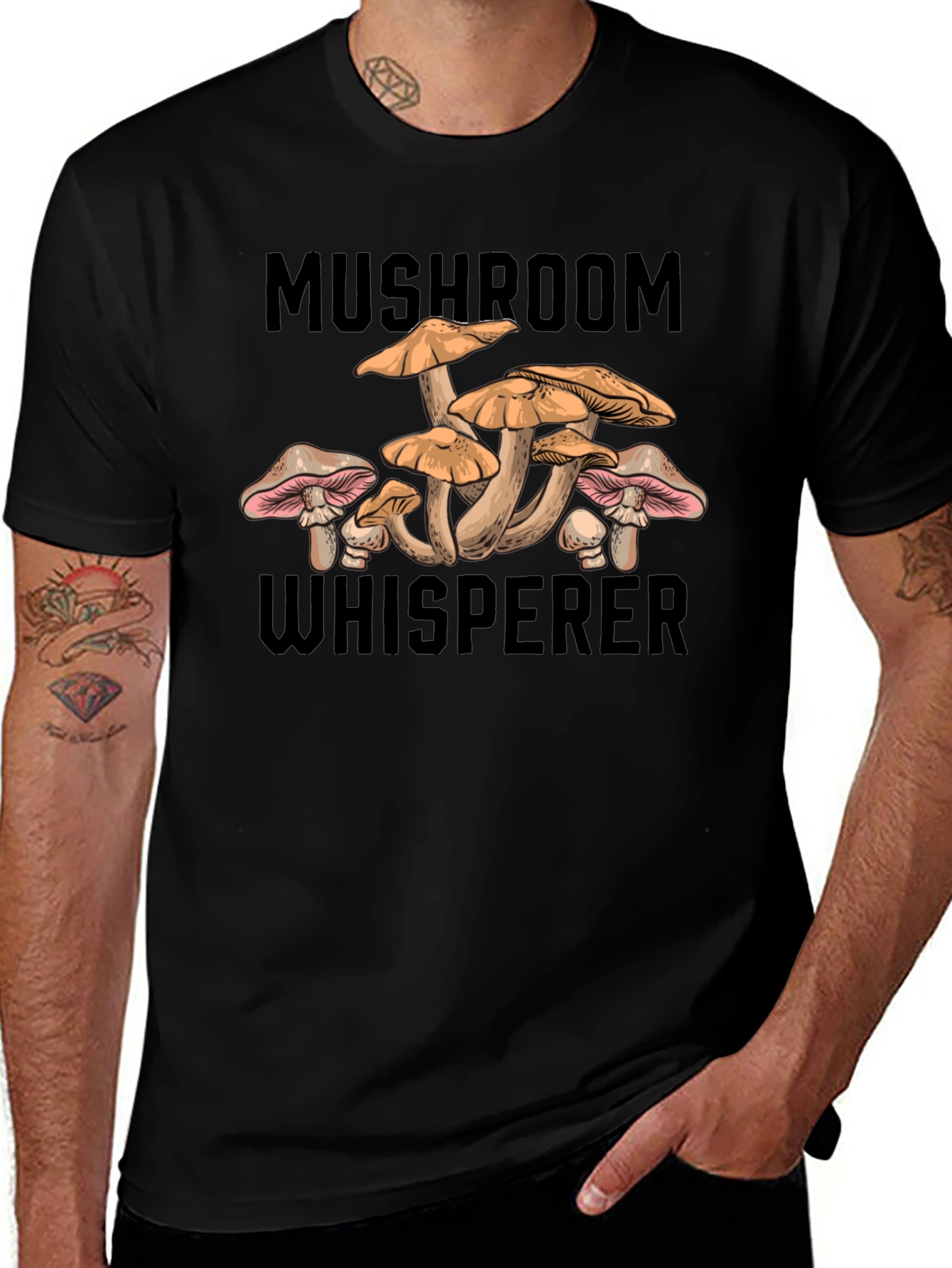 Mushroom Whisperer Graphic T-Shirt - Unisex