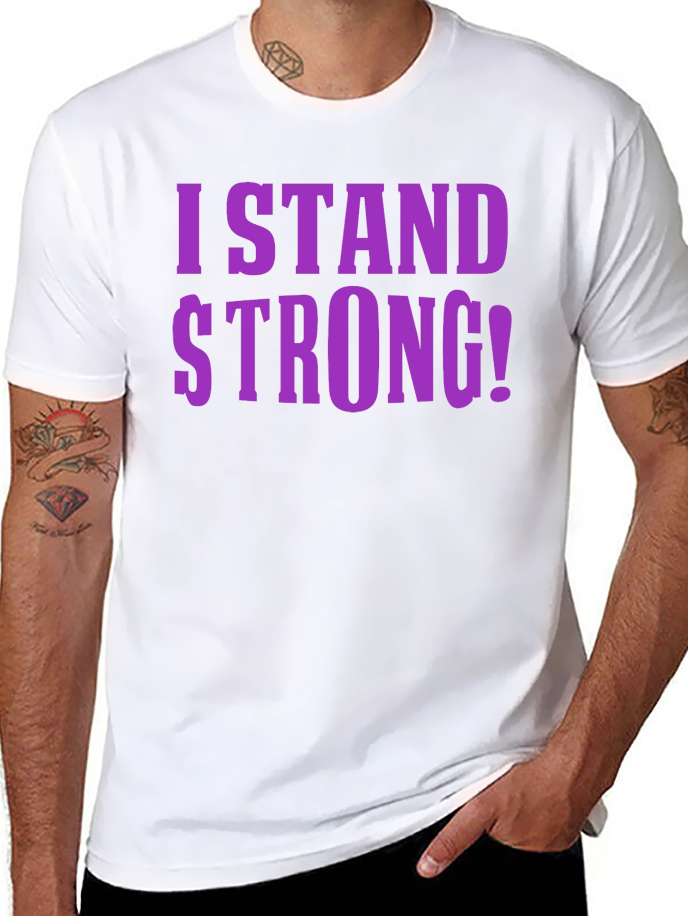 I Stand Strong Graphic T-Shirt