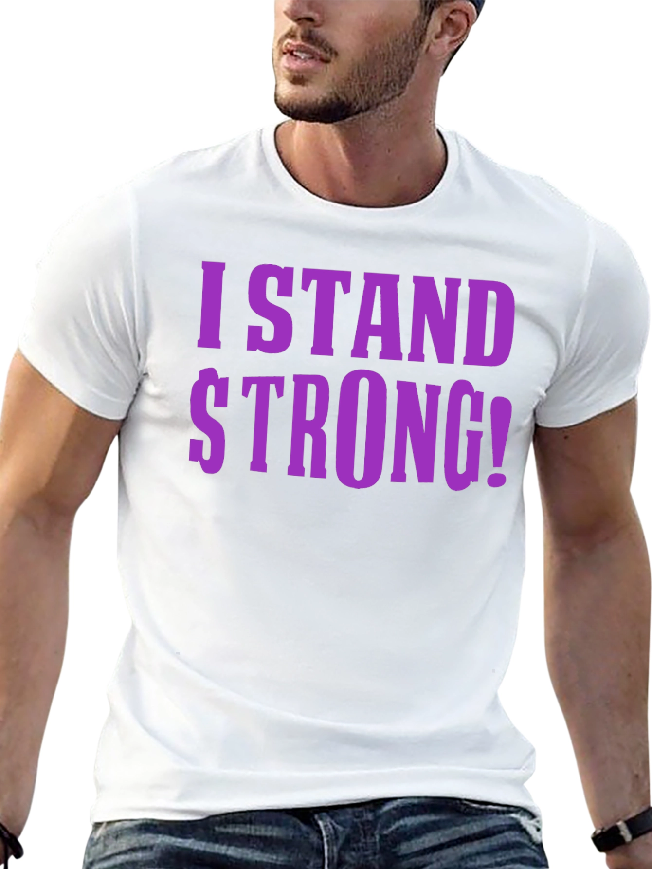 I Stand Strong Graphic T-Shirt