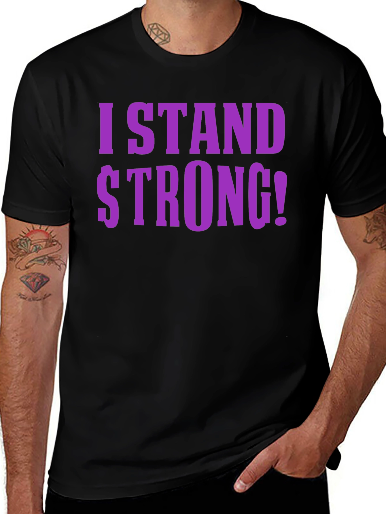 I Stand Strong Graphic T-Shirt