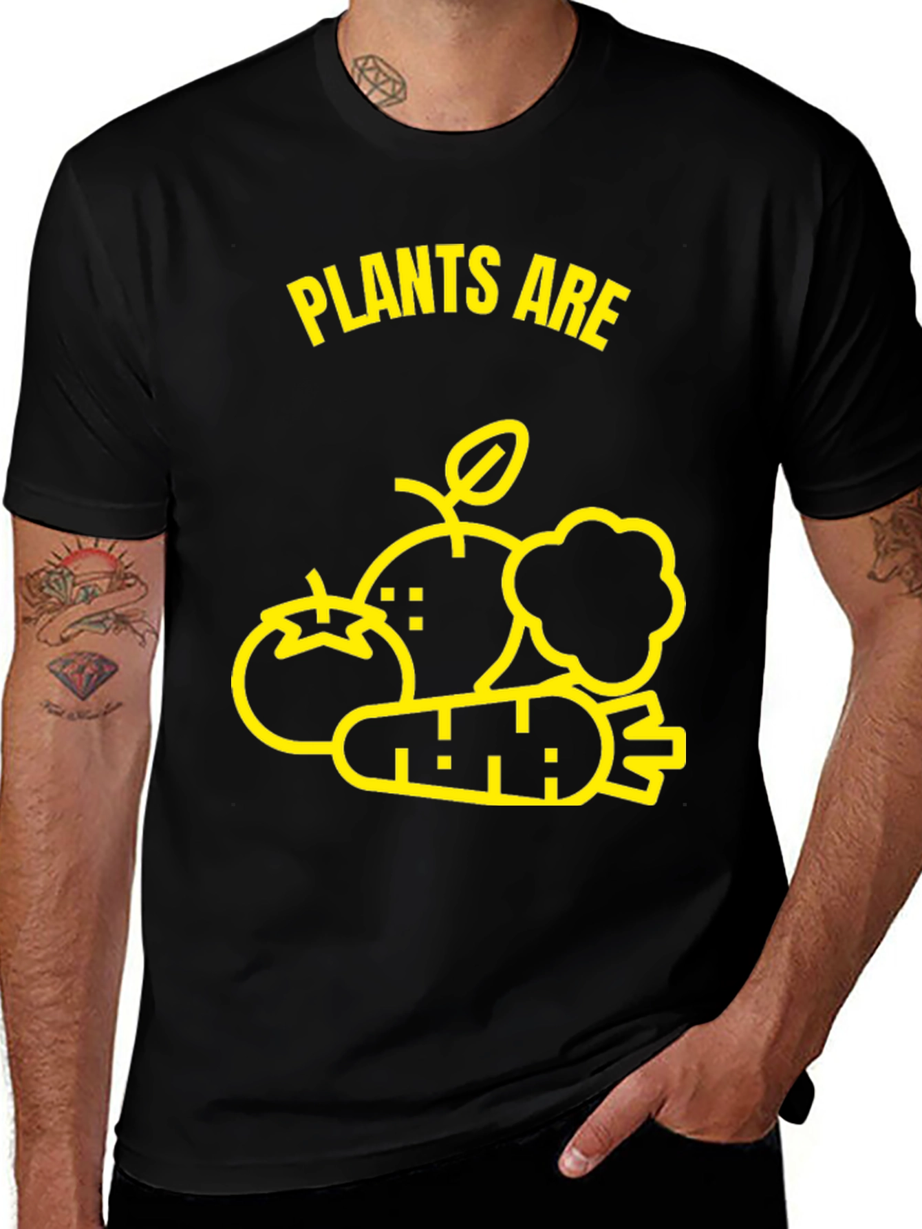 Plants Are Shirt - Vegan Lifestyle Tee