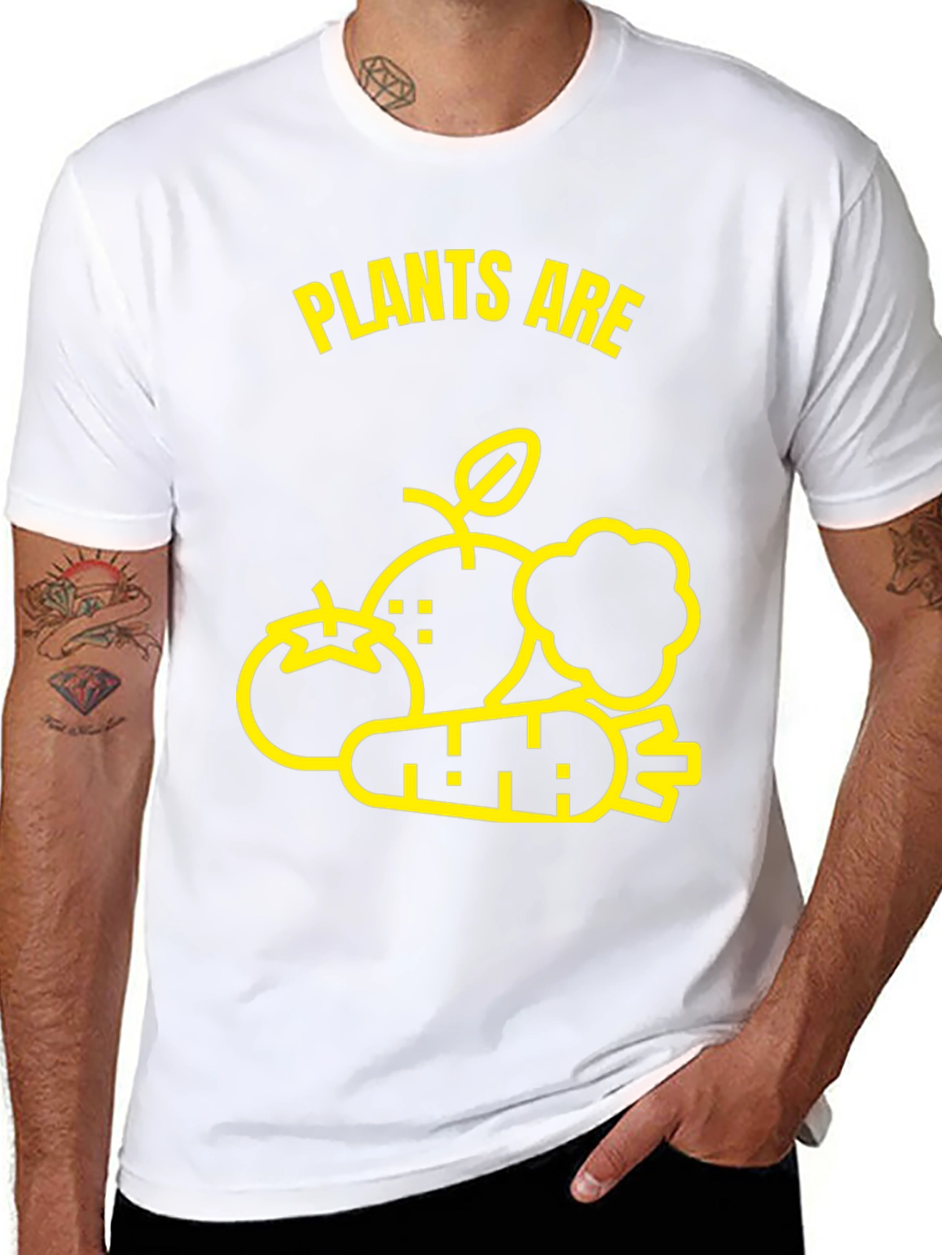 Plants Are Shirt - Vegan Lifestyle Tee
