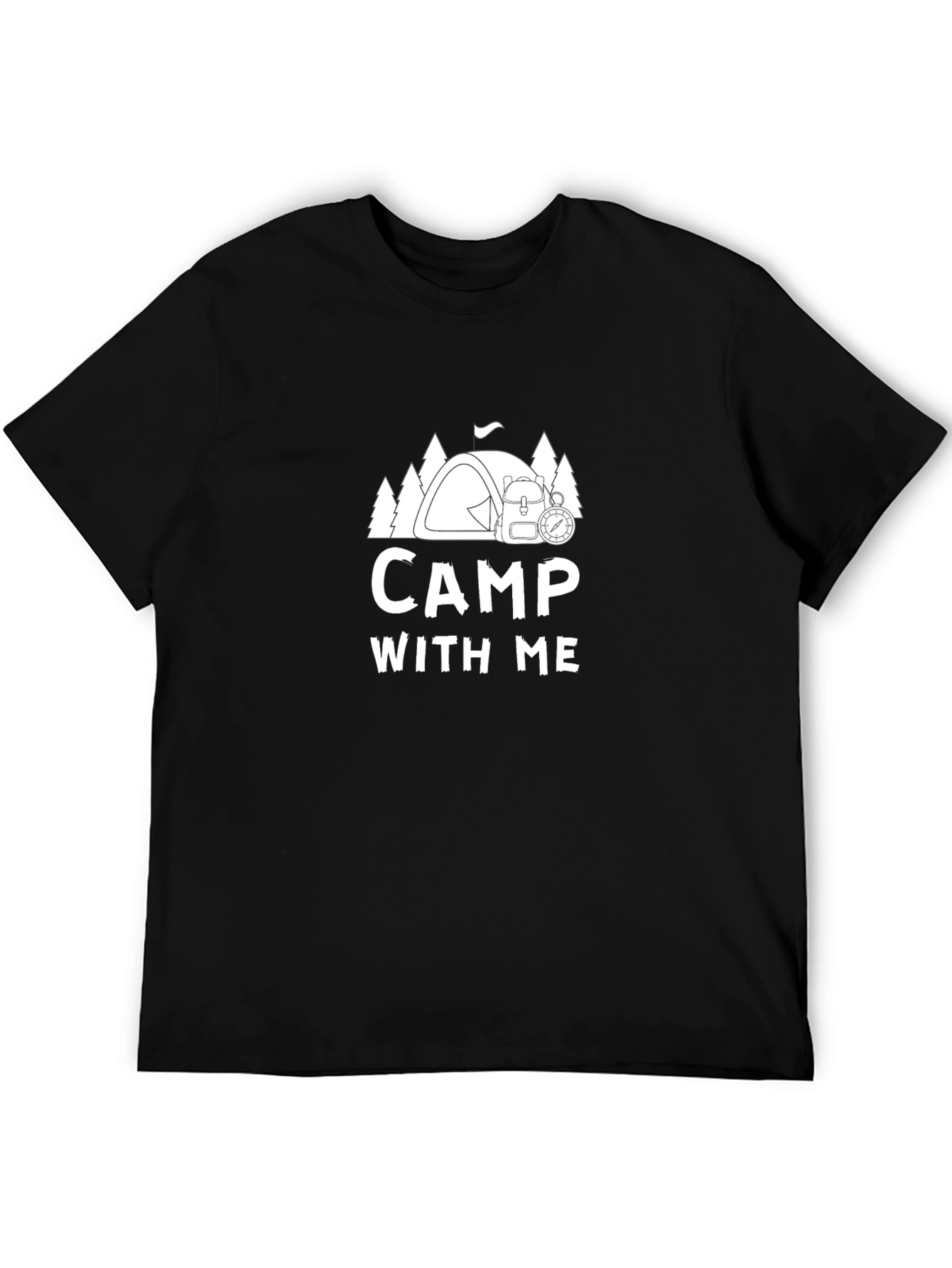 Camp With Me Graphic Tee - Adventure Awaits!