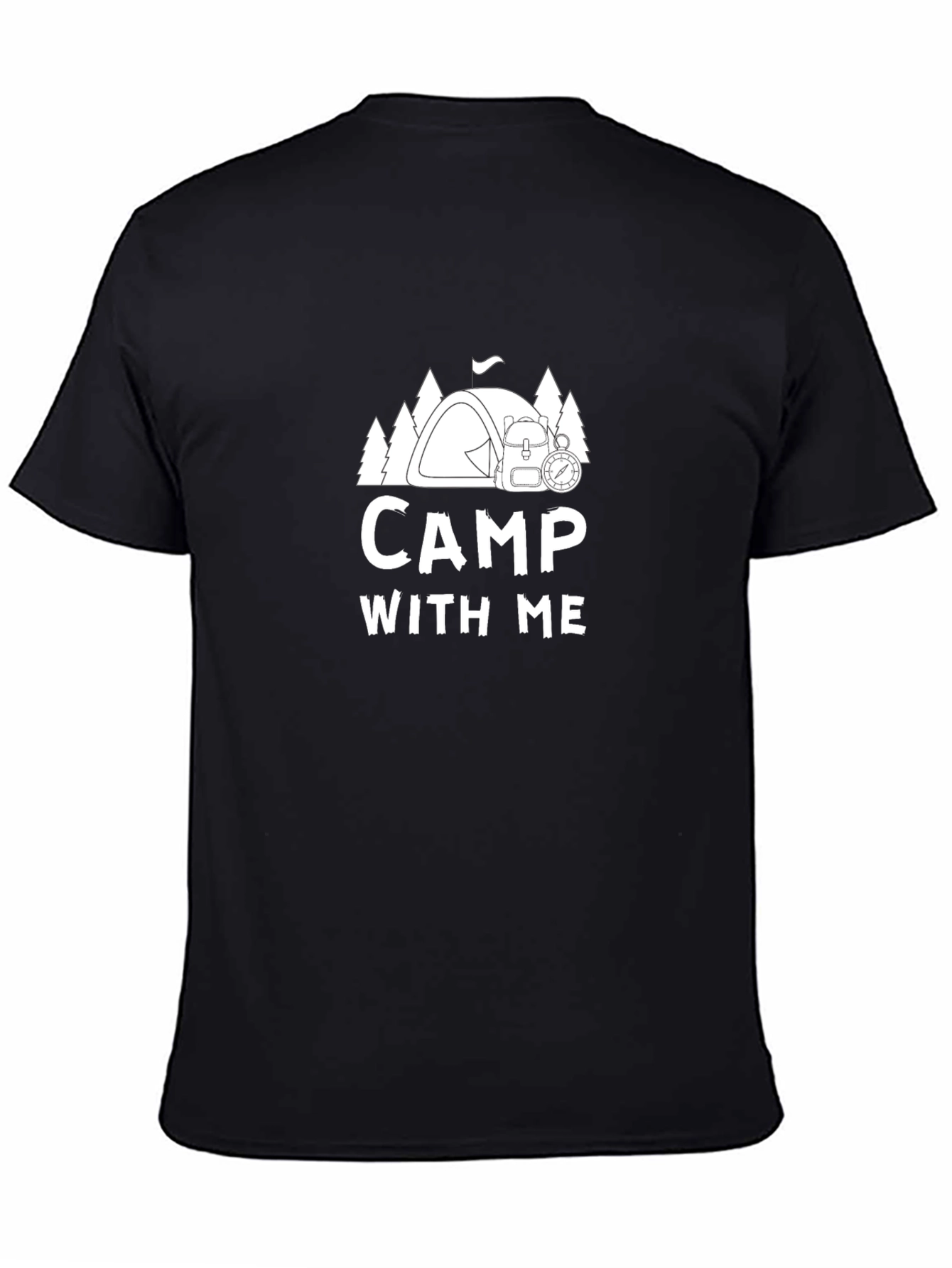 Camp With Me Graphic Tee - Adventure Awaits!