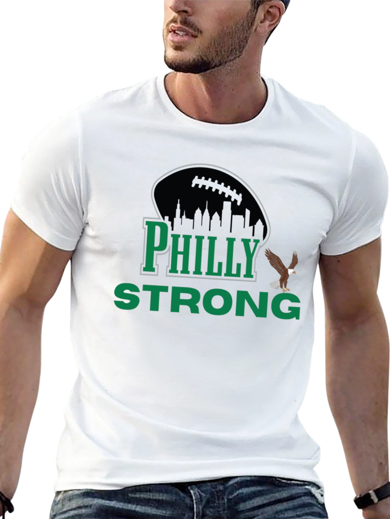 Philly Strong Graphic Tee - City Pride T-Shirt