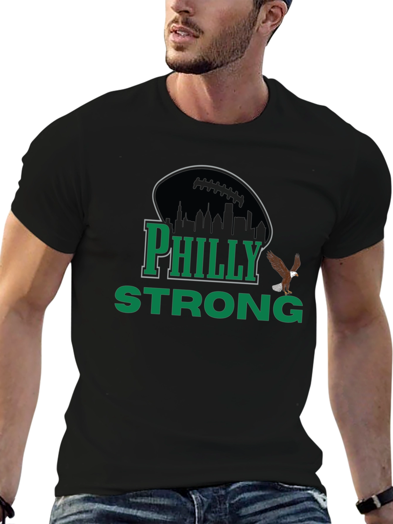 Philly Strong Graphic Tee - City Pride T-Shirt