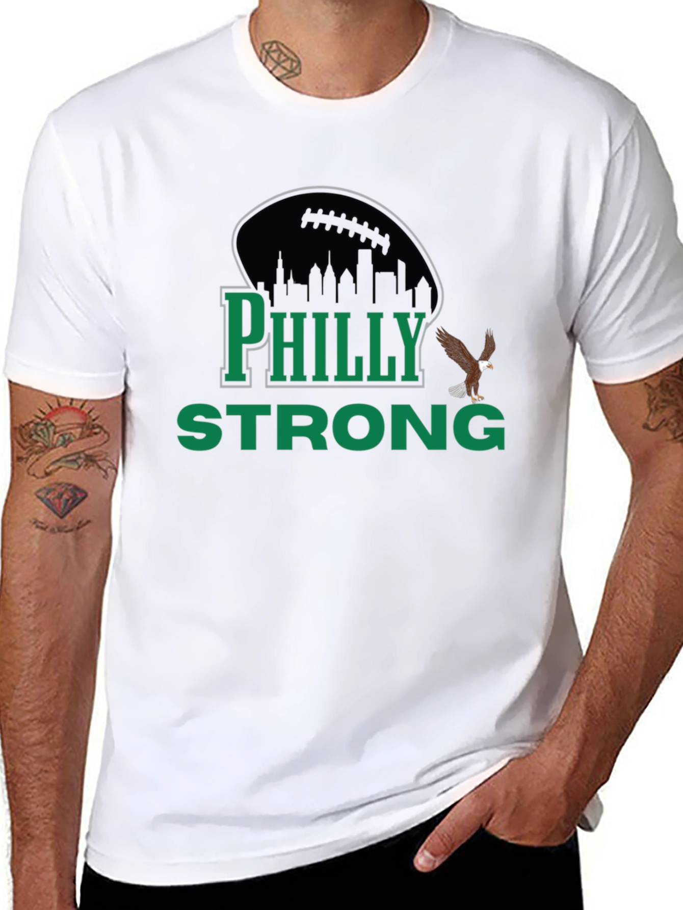 Philly Strong Graphic Tee - City Pride T-Shirt