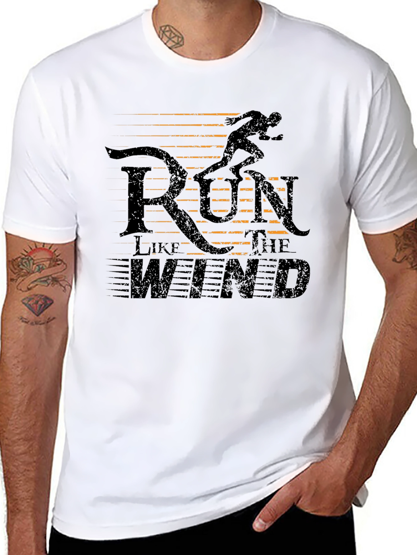 Run Like the Wind Graphic Tee