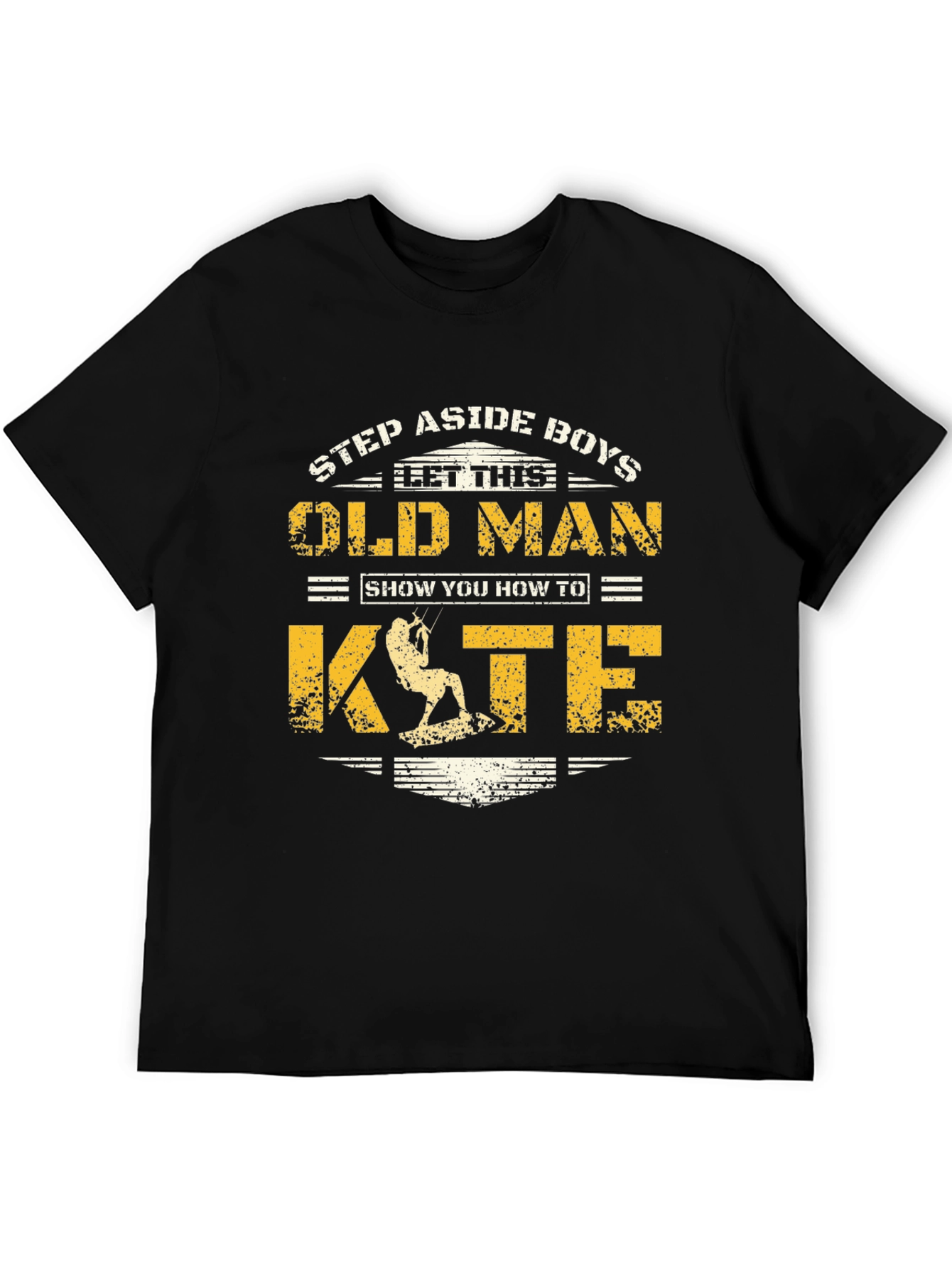 Old Man Kite T-Shirt: Step Aside Boys Tee