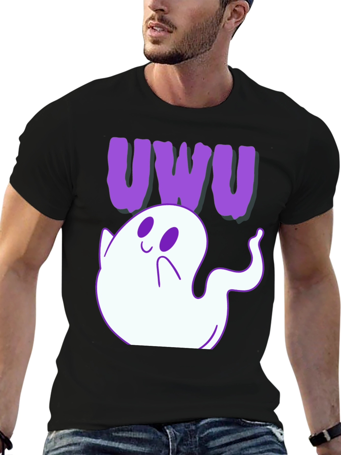 Cute Ghost UWU T-Shirt