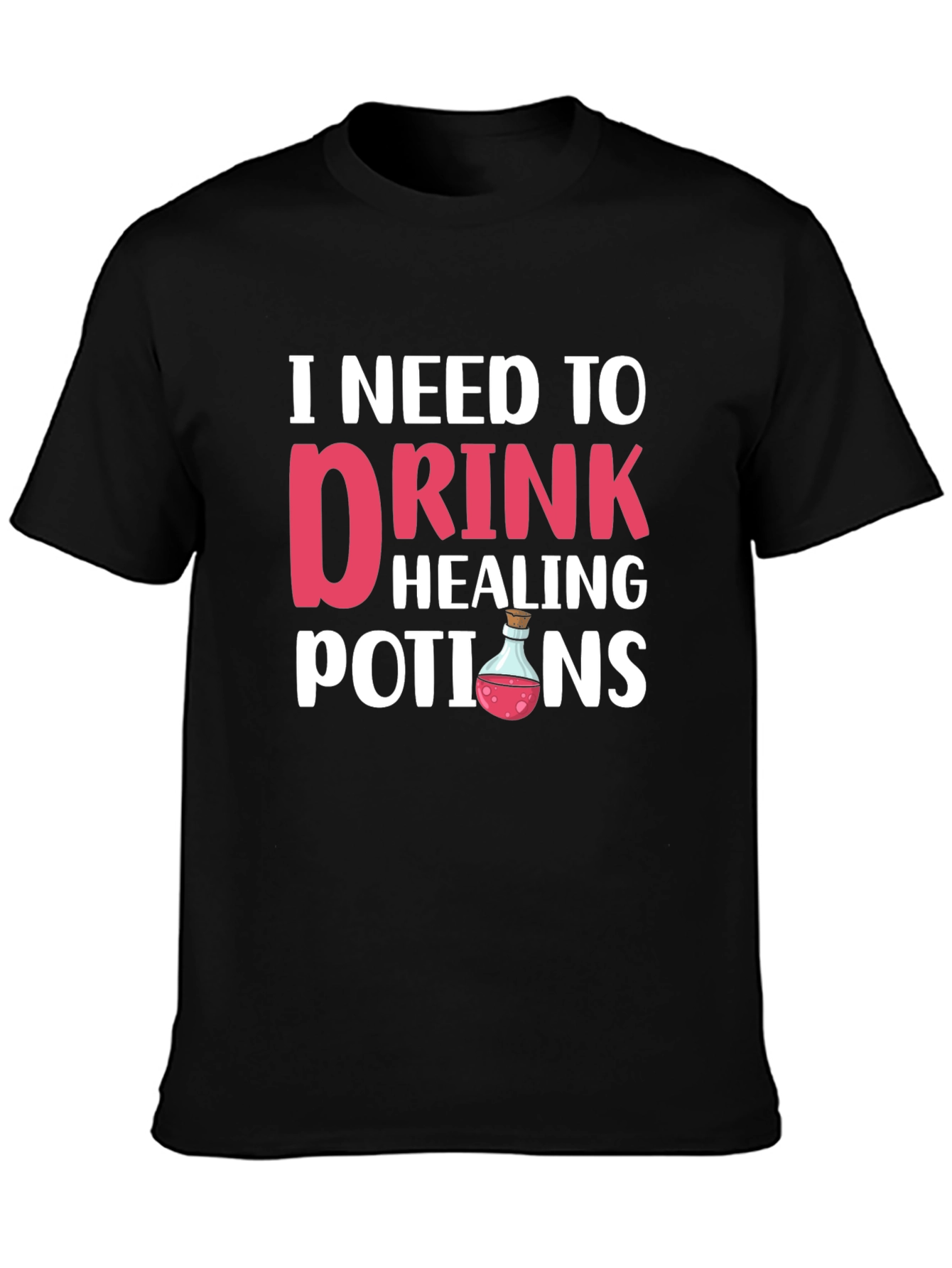 Healing Potions T-Shirt - Gamer Tee