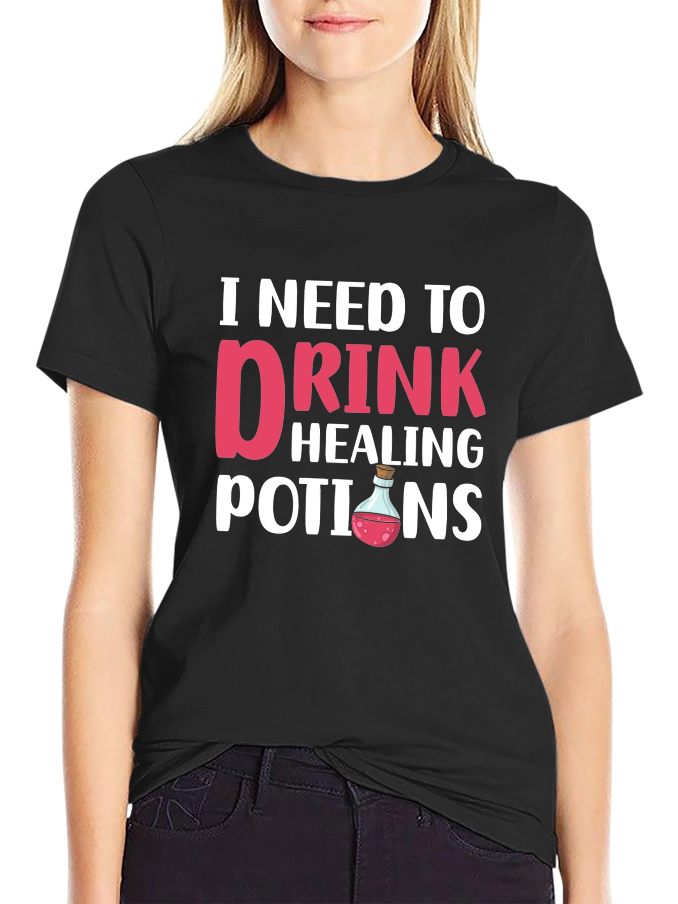 Healing Potions T-Shirt - Gamer Tee