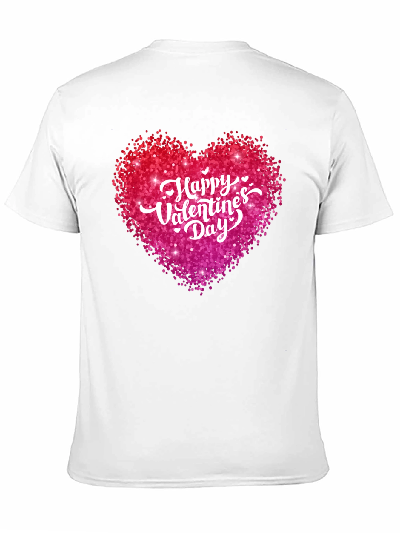 Happy Valentines Day Heart Graphic T-Shirt