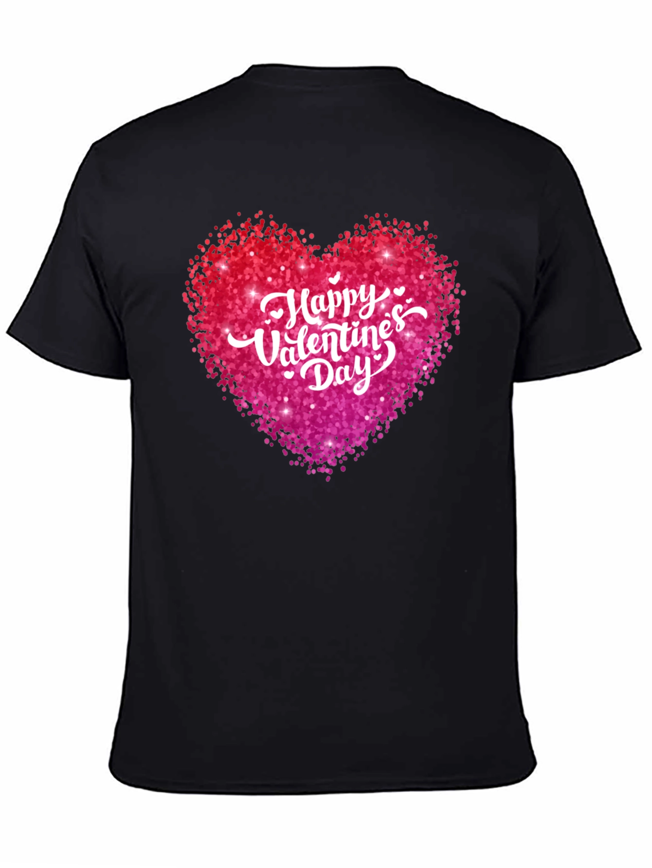 Happy Valentines Day Heart Graphic T-Shirt