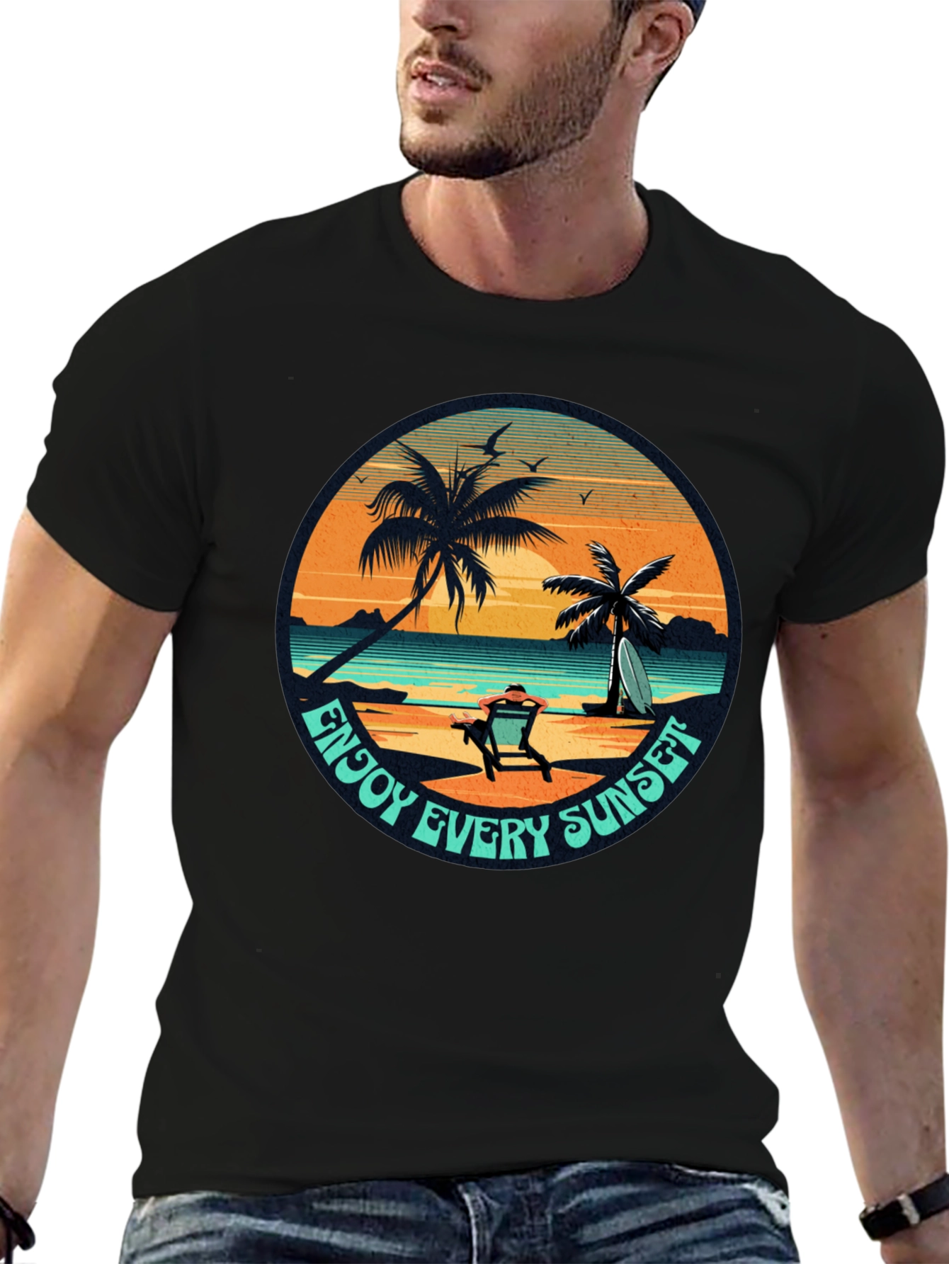 Enjoy Every Sunset Graphic Tee