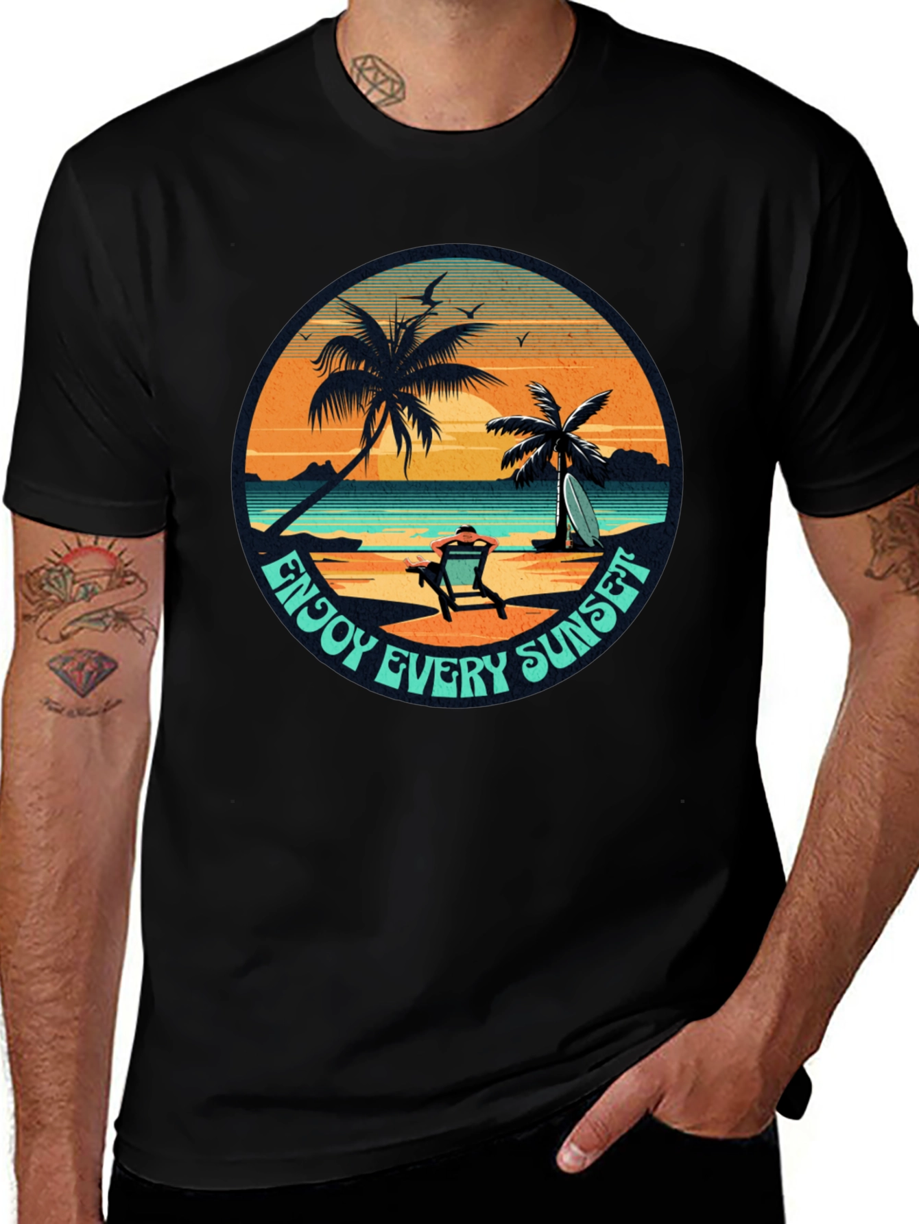 Enjoy Every Sunset Graphic Tee