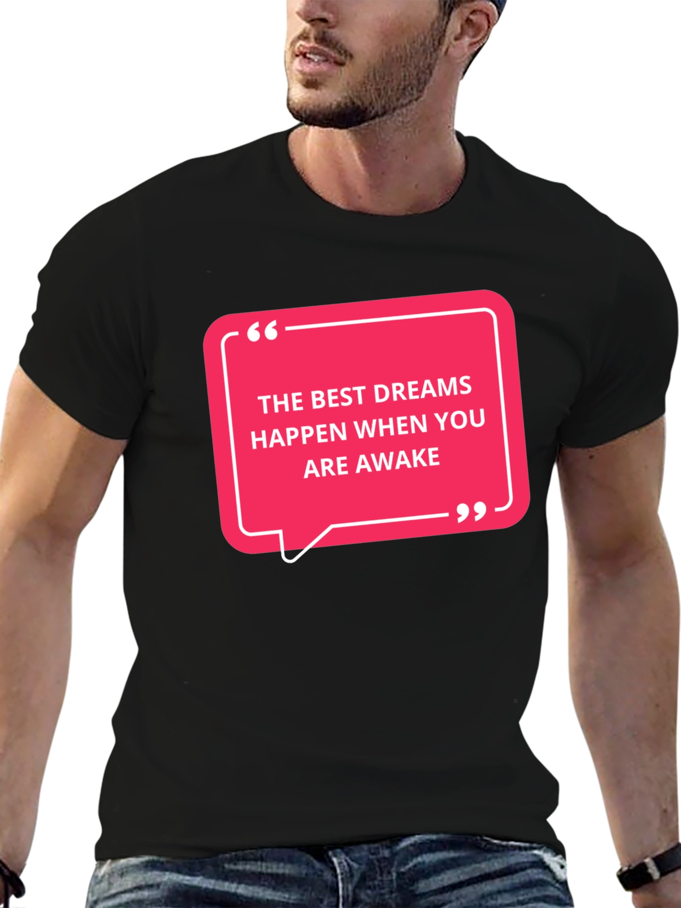 Inspirational Dreams T-Shirt - Motivational Quote Tee