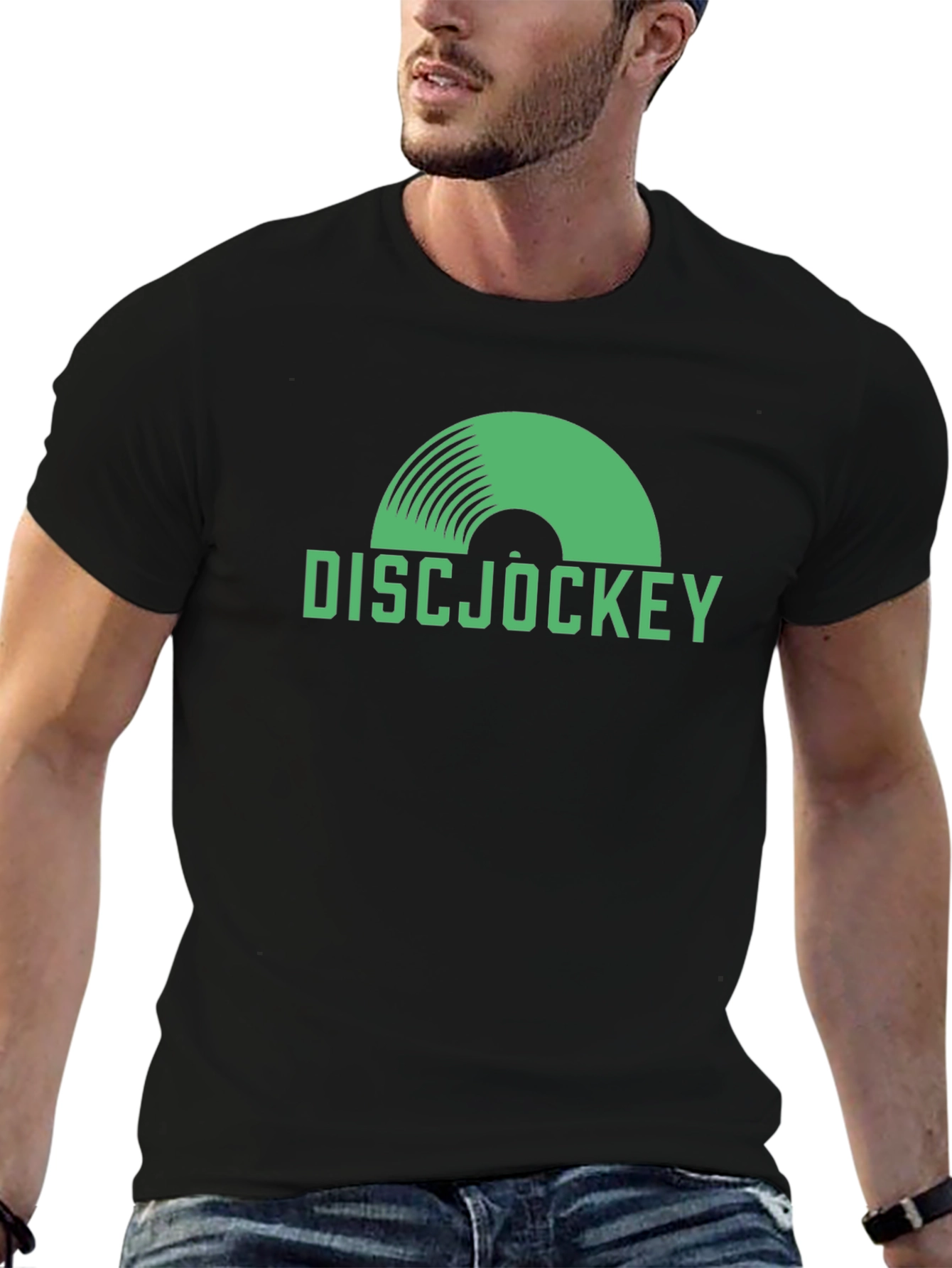 Disc Jockey Graphic Tee - Music Lover T-Shirt