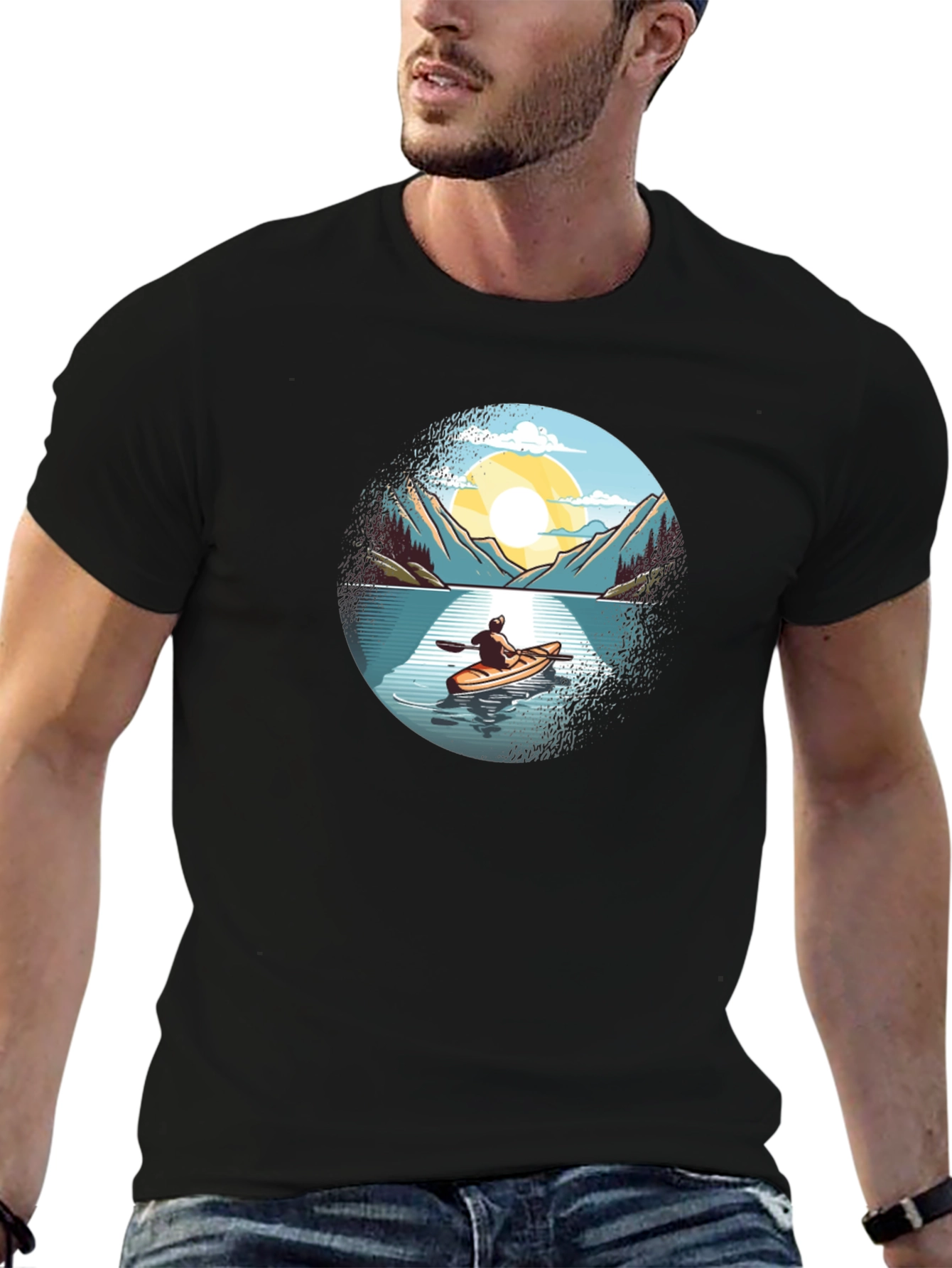 Kayaking Adventure Graphic Tee