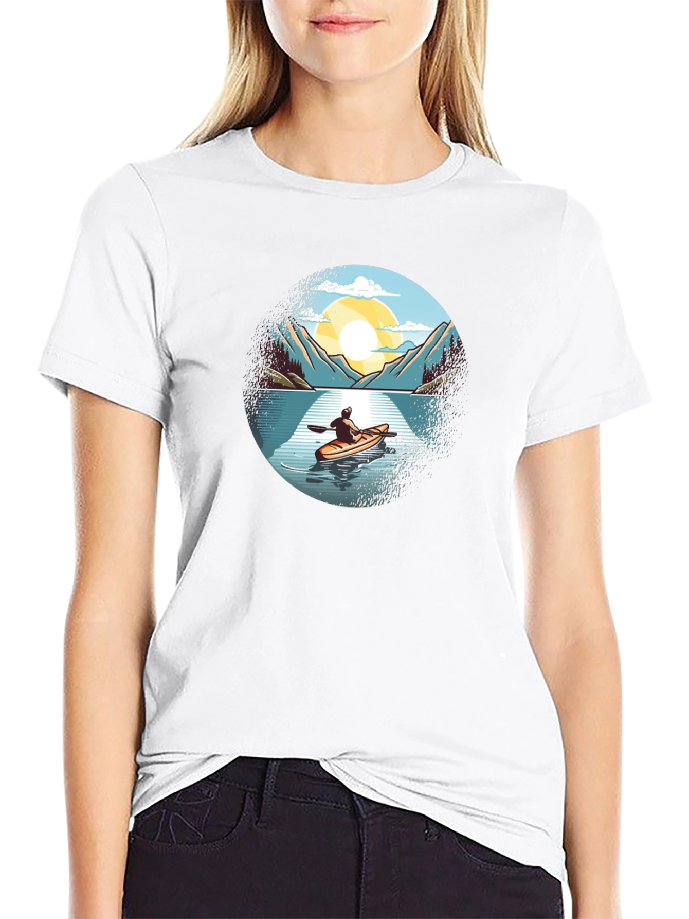 Kayaking Adventure Graphic Tee