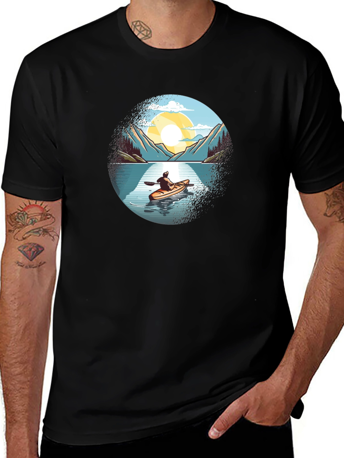 Kayaking Adventure Graphic Tee