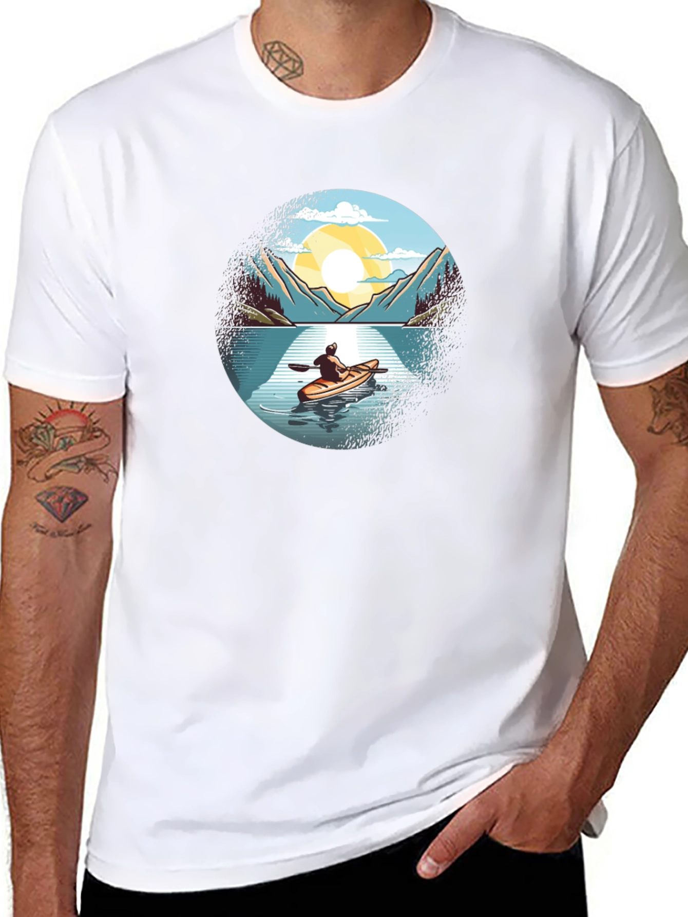 Kayaking Adventure Graphic Tee