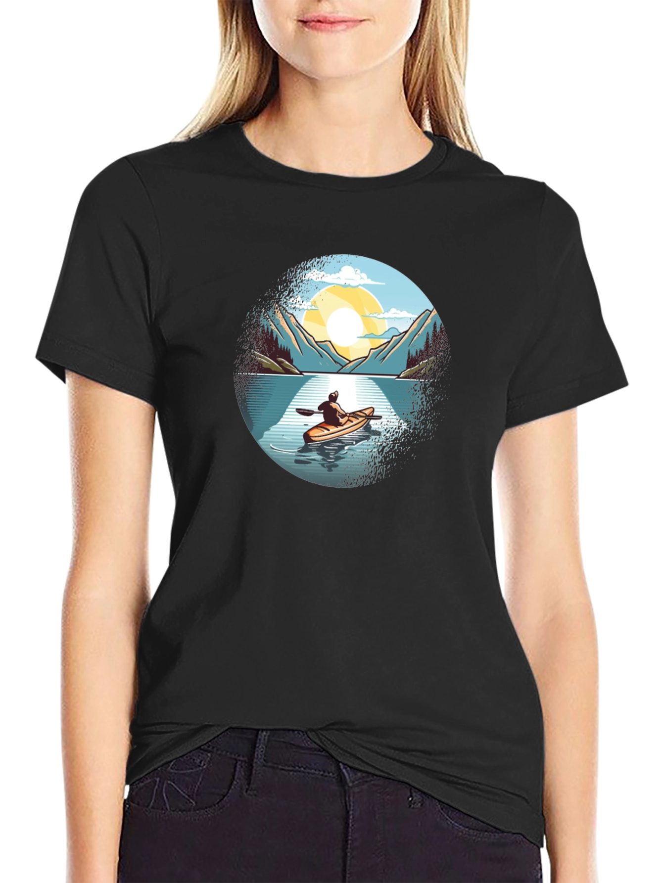 Kayaking Adventure Graphic Tee