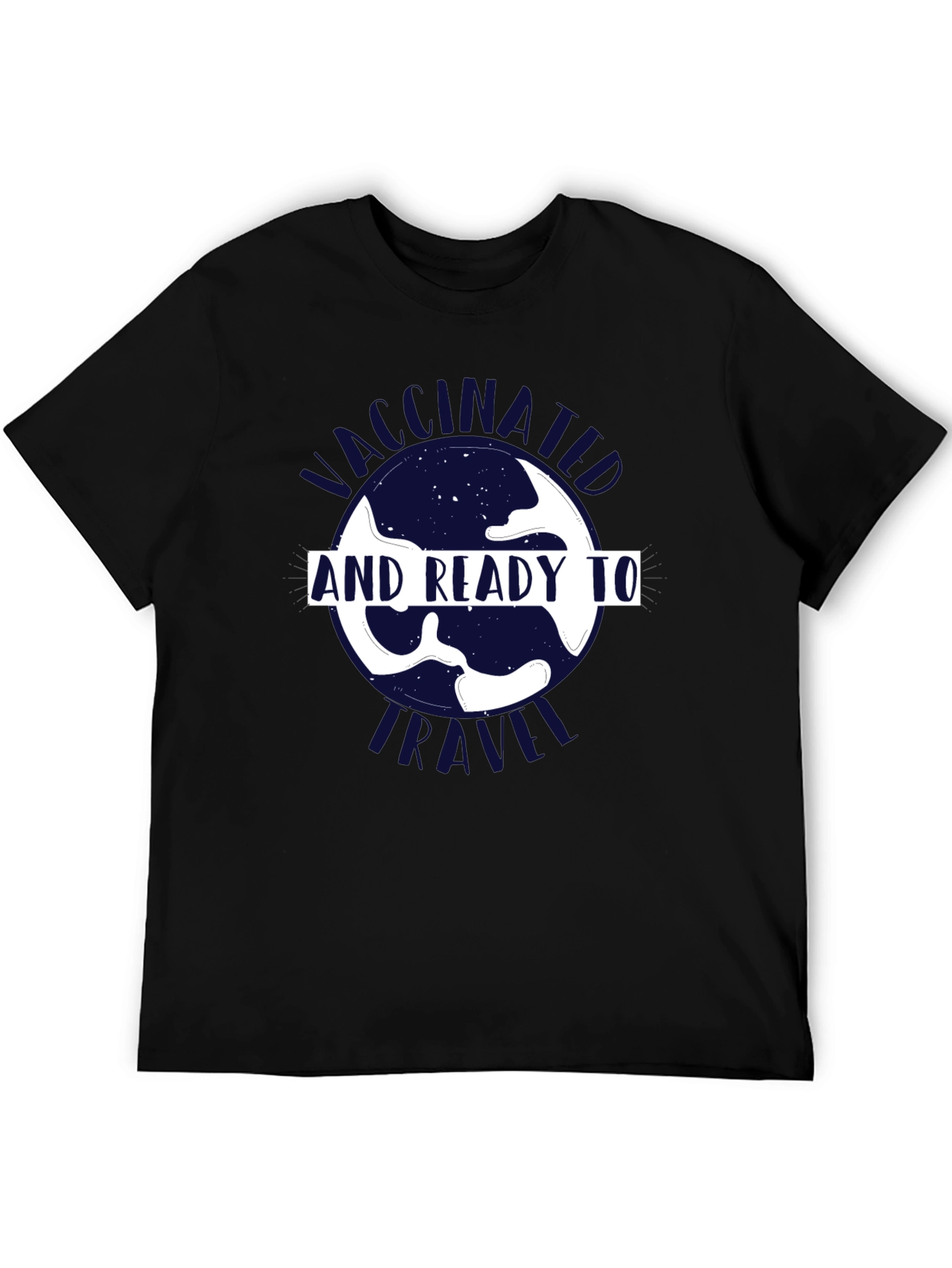 Vaccinated and Ready to Travel Graphic Tee