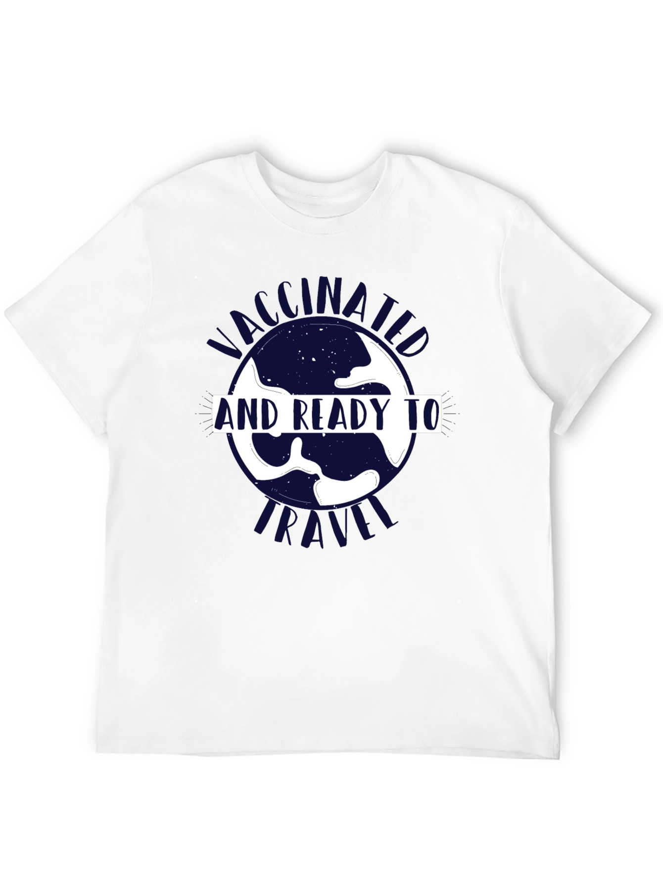 Vaccinated and Ready to Travel Graphic Tee
