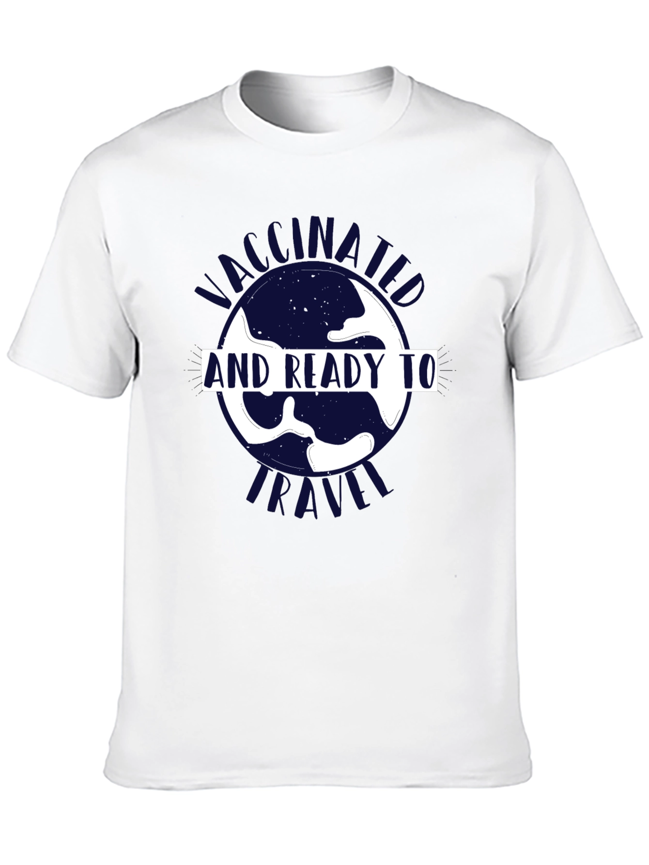 Vaccinated and Ready to Travel Graphic Tee