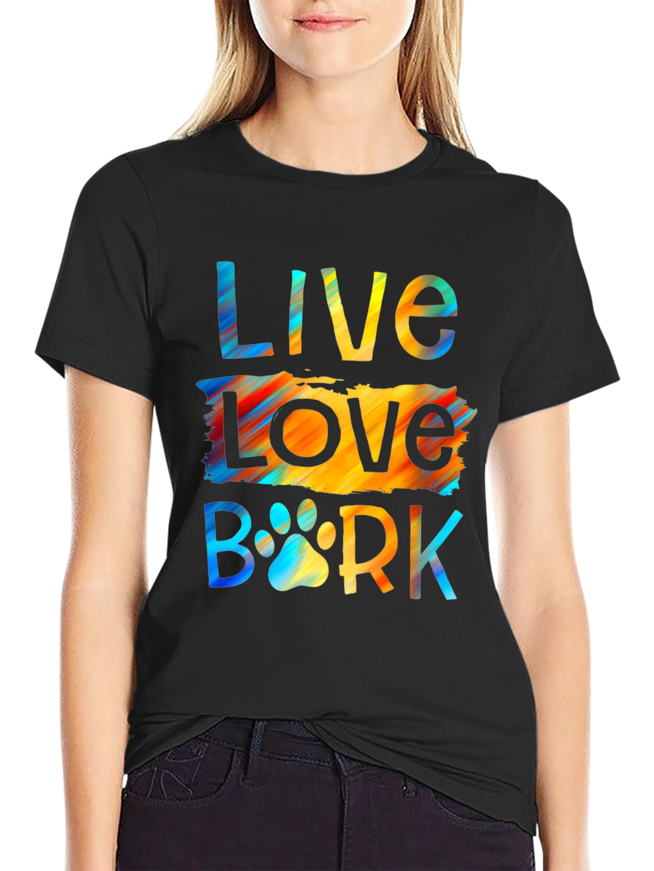 Live Love Bark T-Shirt | Dog Lover Tee