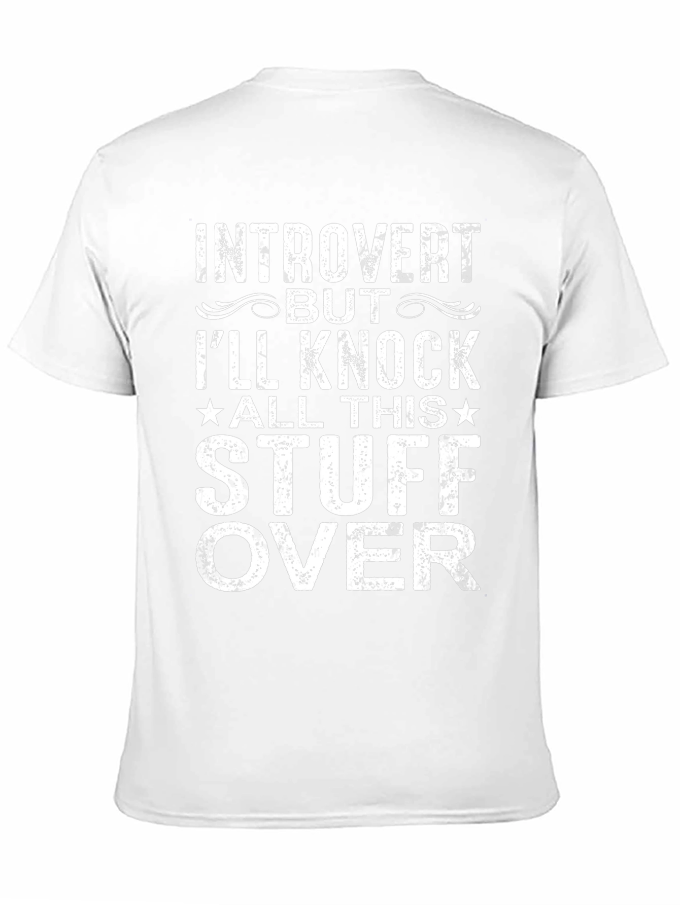 Introvert Knock Stuff Over T-Shirt