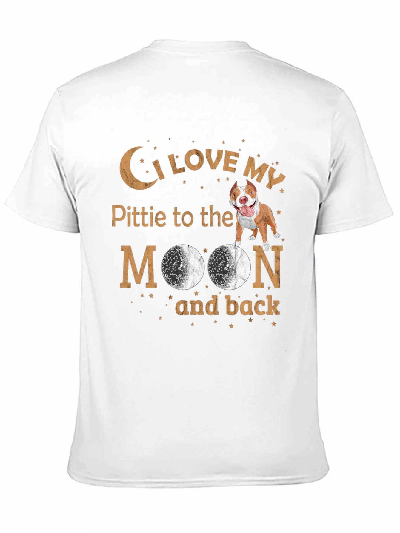 I Love My Pittie Dog T-Shirt