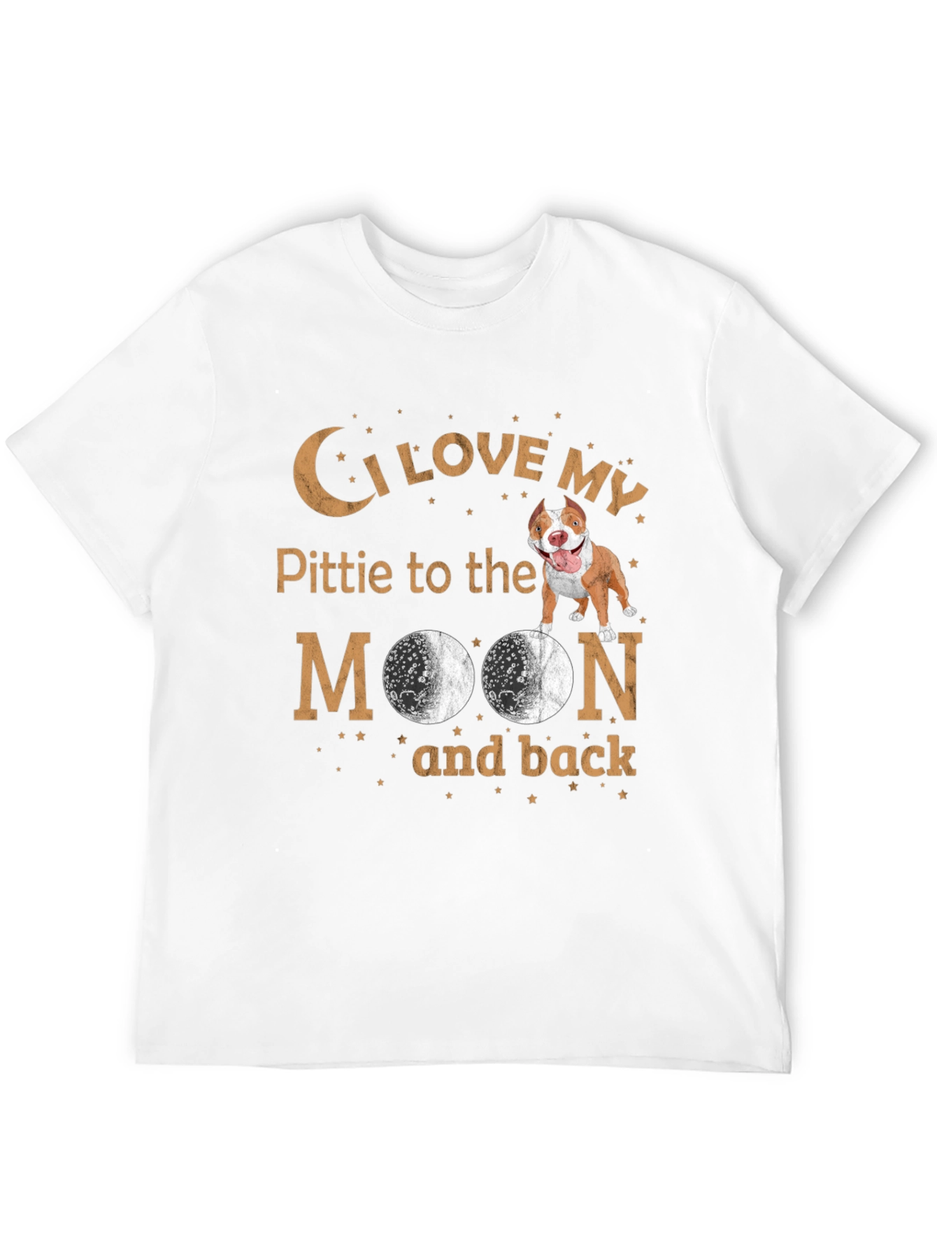 I Love My Pittie Dog T-Shirt