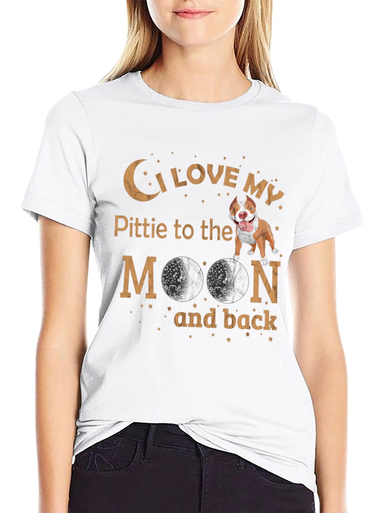 I Love My Pittie Dog T-Shirt