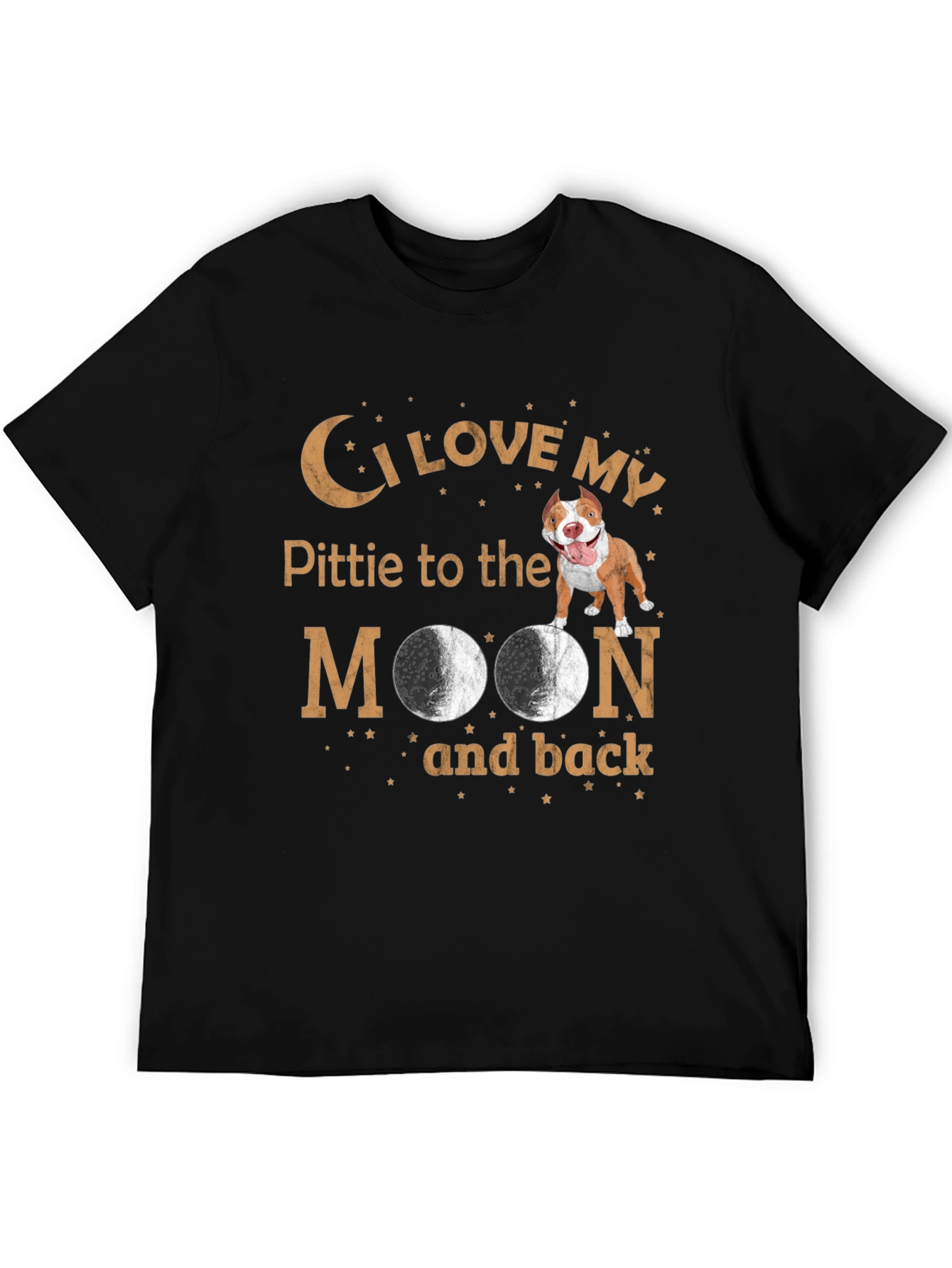 I Love My Pittie Dog T-Shirt