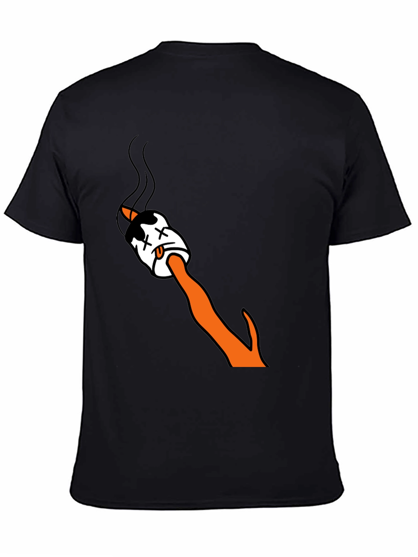 Marshmallow T-Shirt - Black Cotton Blend