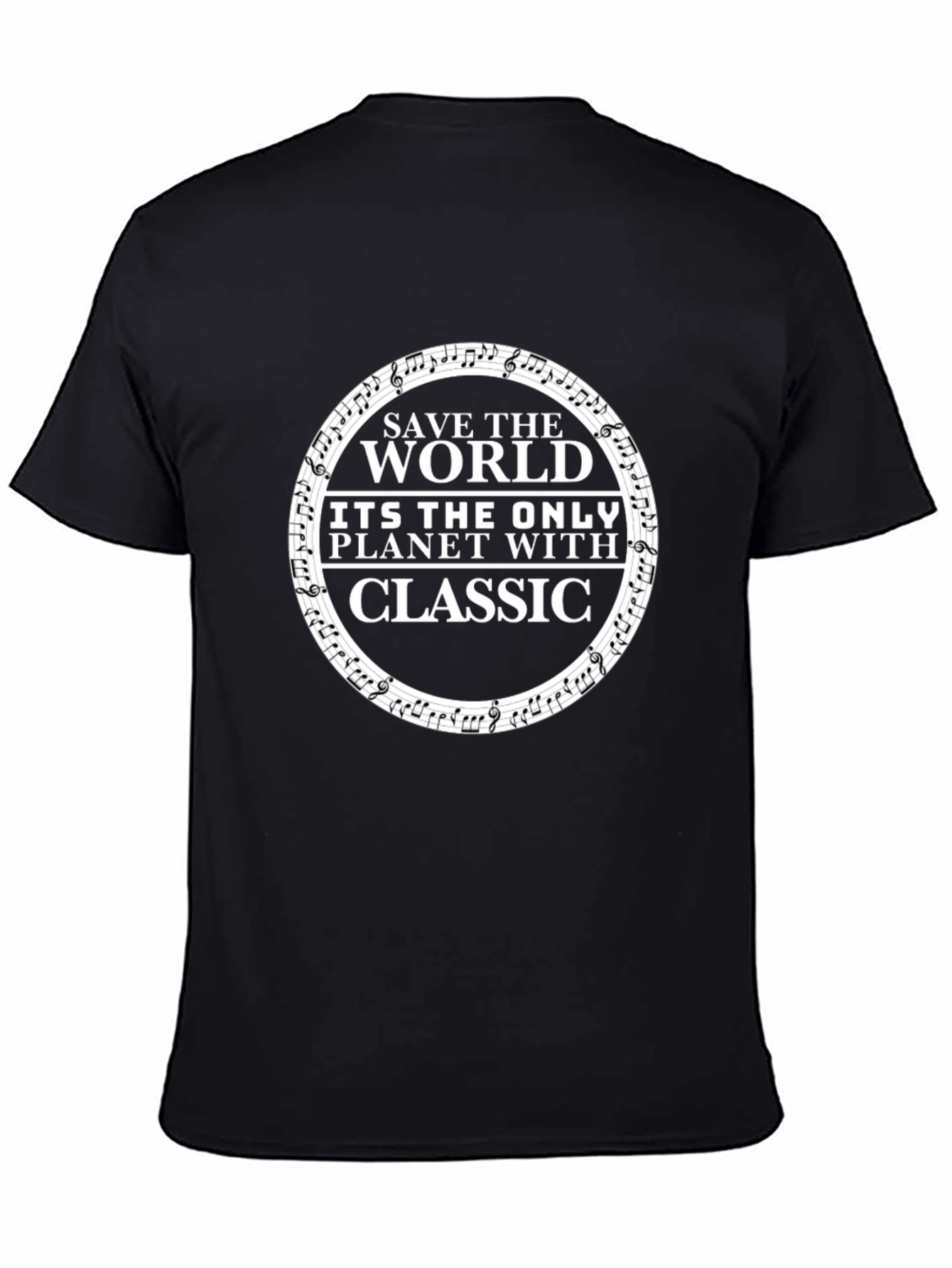 Save The World Classic Music T-Shirt