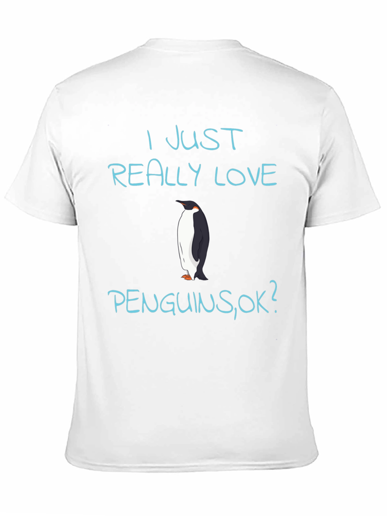 I Love Penguins T-Shirt - Novelty Graphic Tee