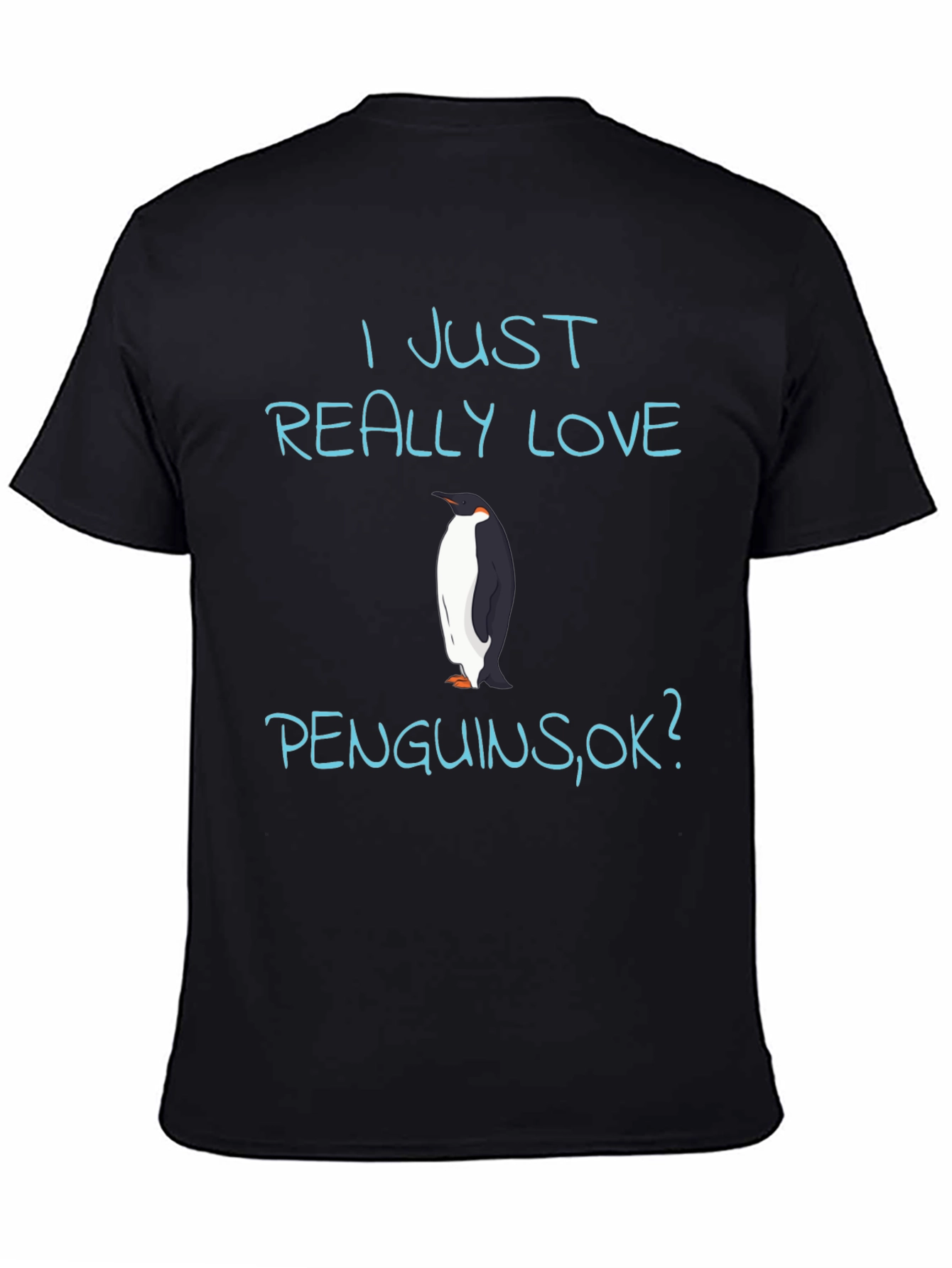 I Love Penguins T-Shirt - Novelty Graphic Tee