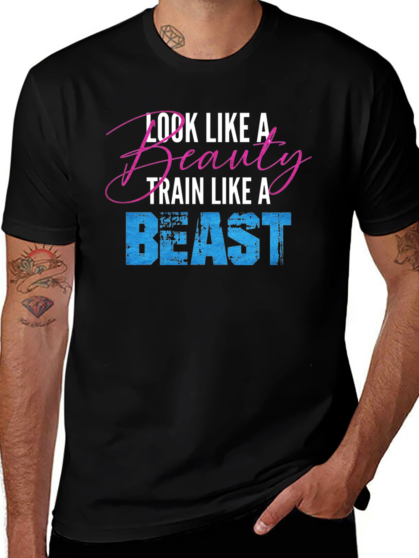 Look Like a Beauty Train Like a Beast T-Shirt