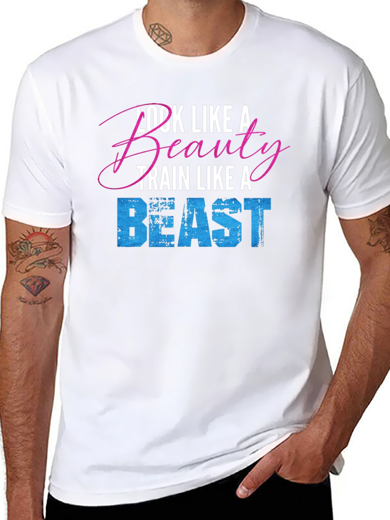 Look Like a Beauty Train Like a Beast T-Shirt