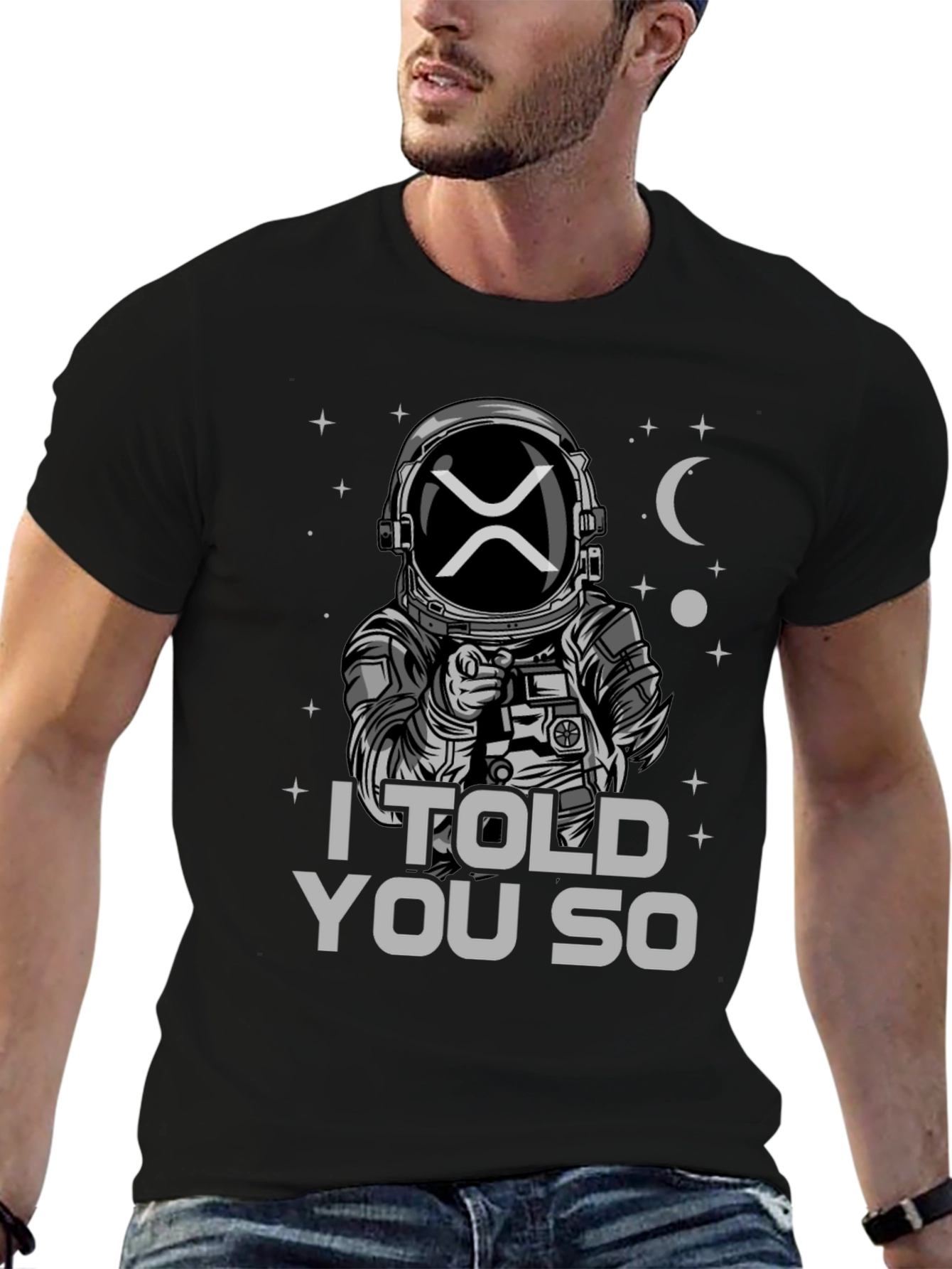 Ripple XRP Astronaut T-Shirt - I Told You So