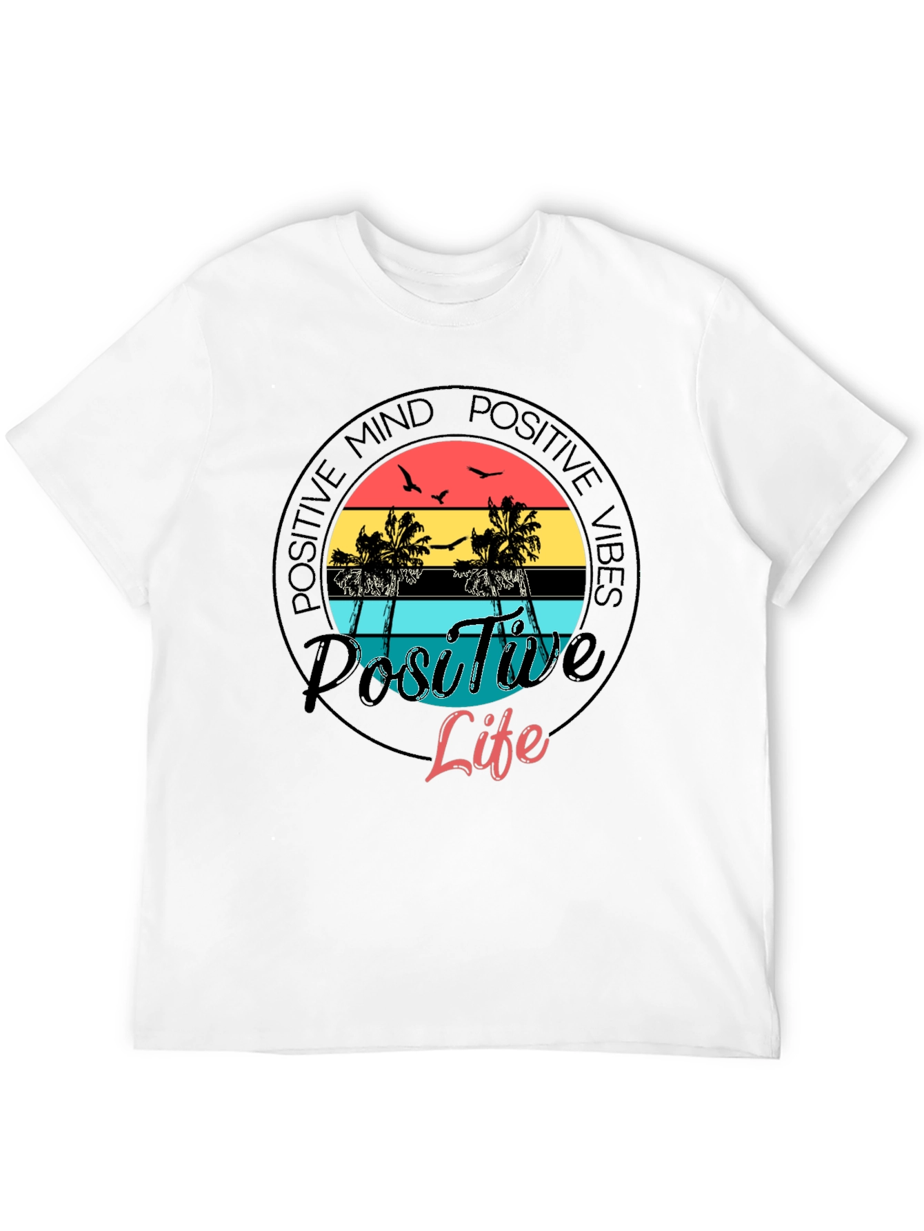Positive Vibes Graphic Tee