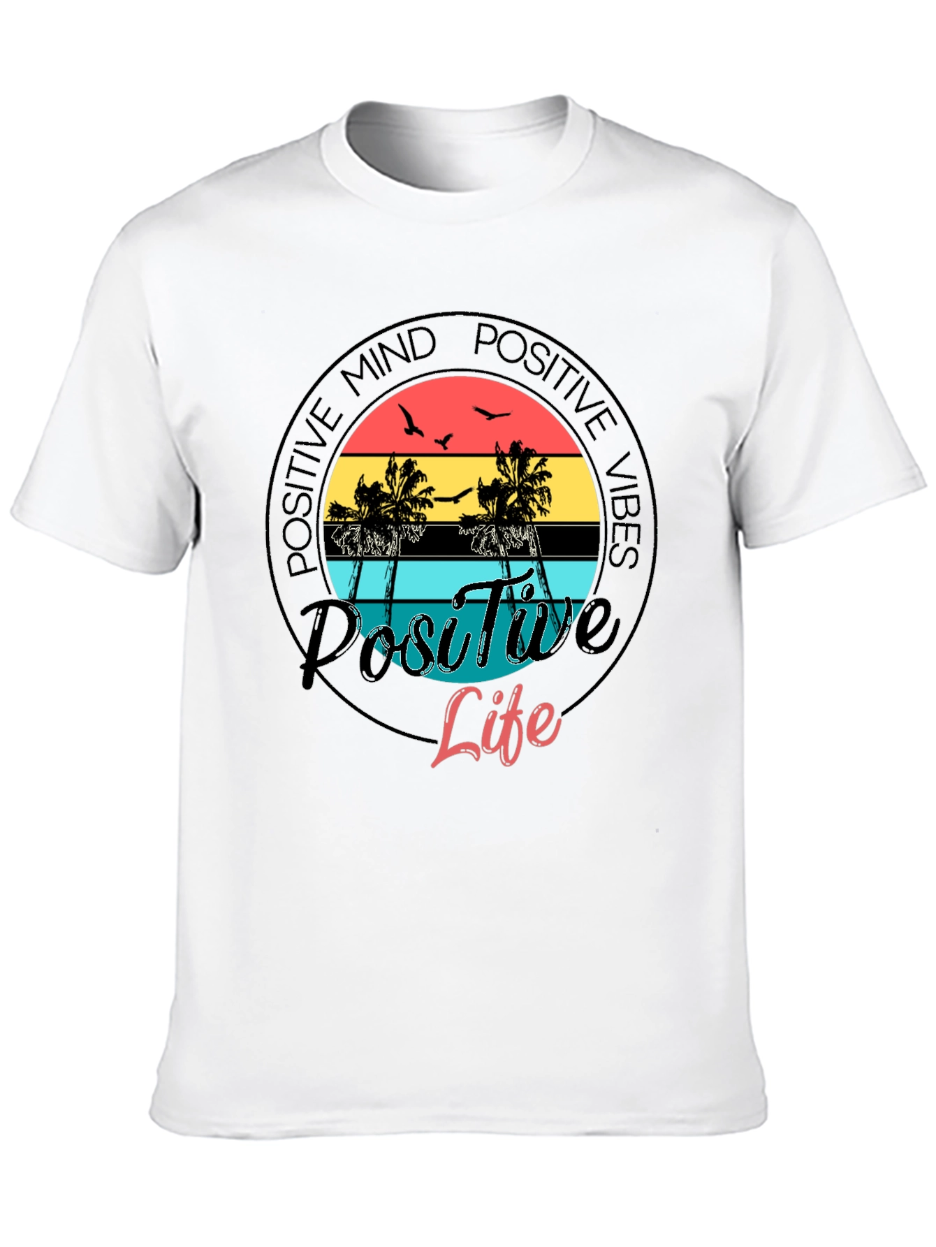 Positive Vibes Graphic Tee