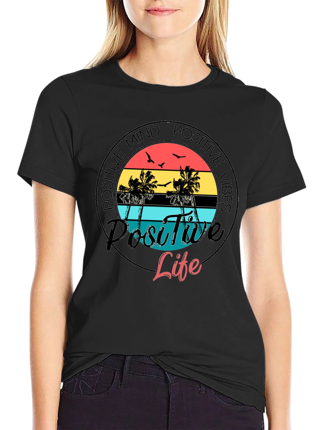 Positive Vibes Graphic Tee