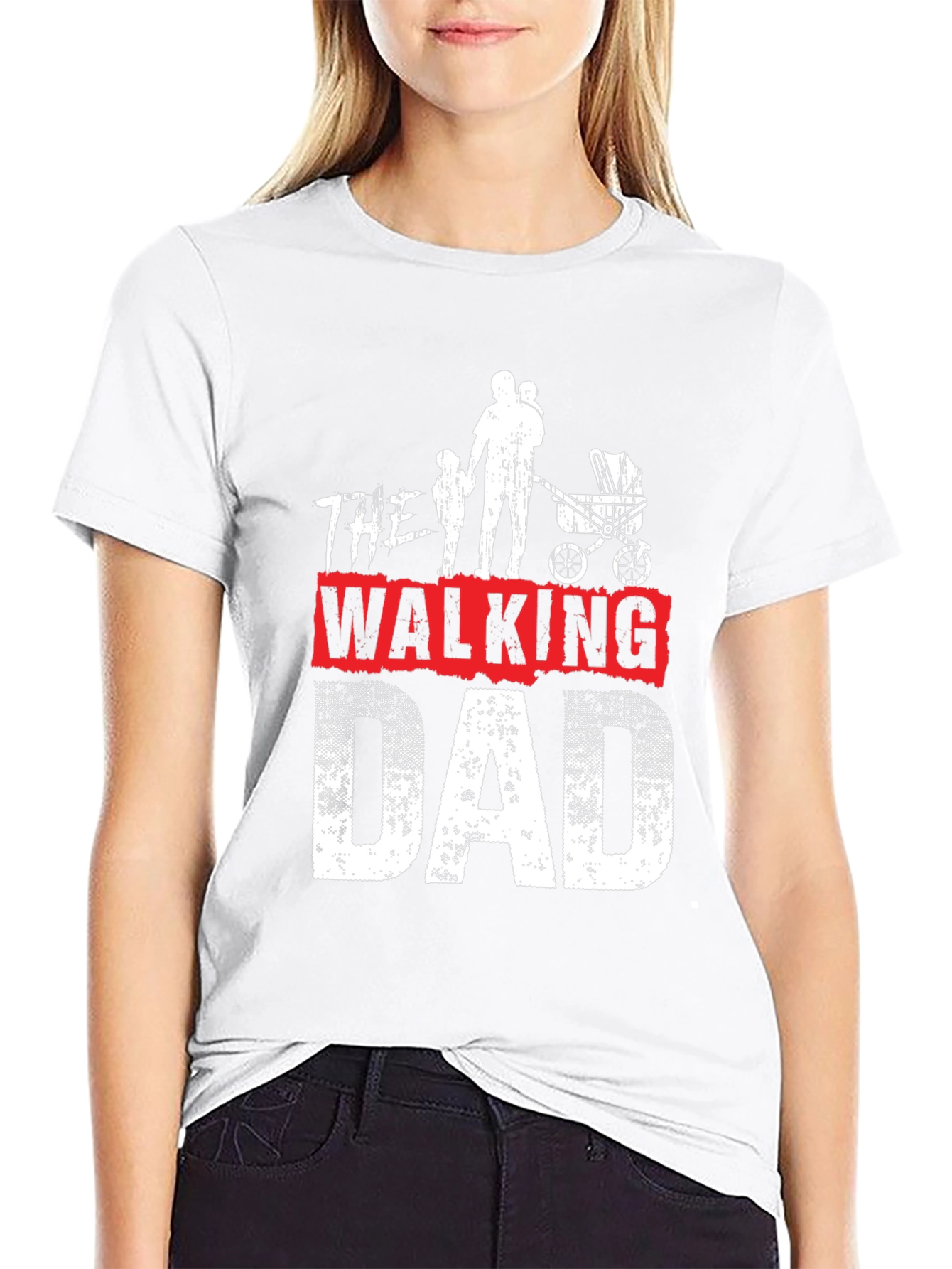 The Walking Dad Graphic T-Shirt - Fathers Day Gift